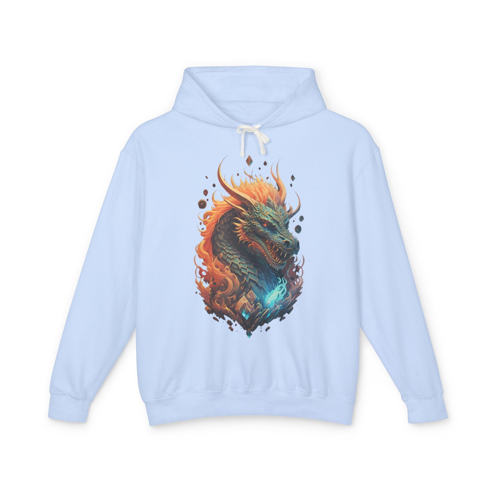 Celestial Dragon Flames Hoodie