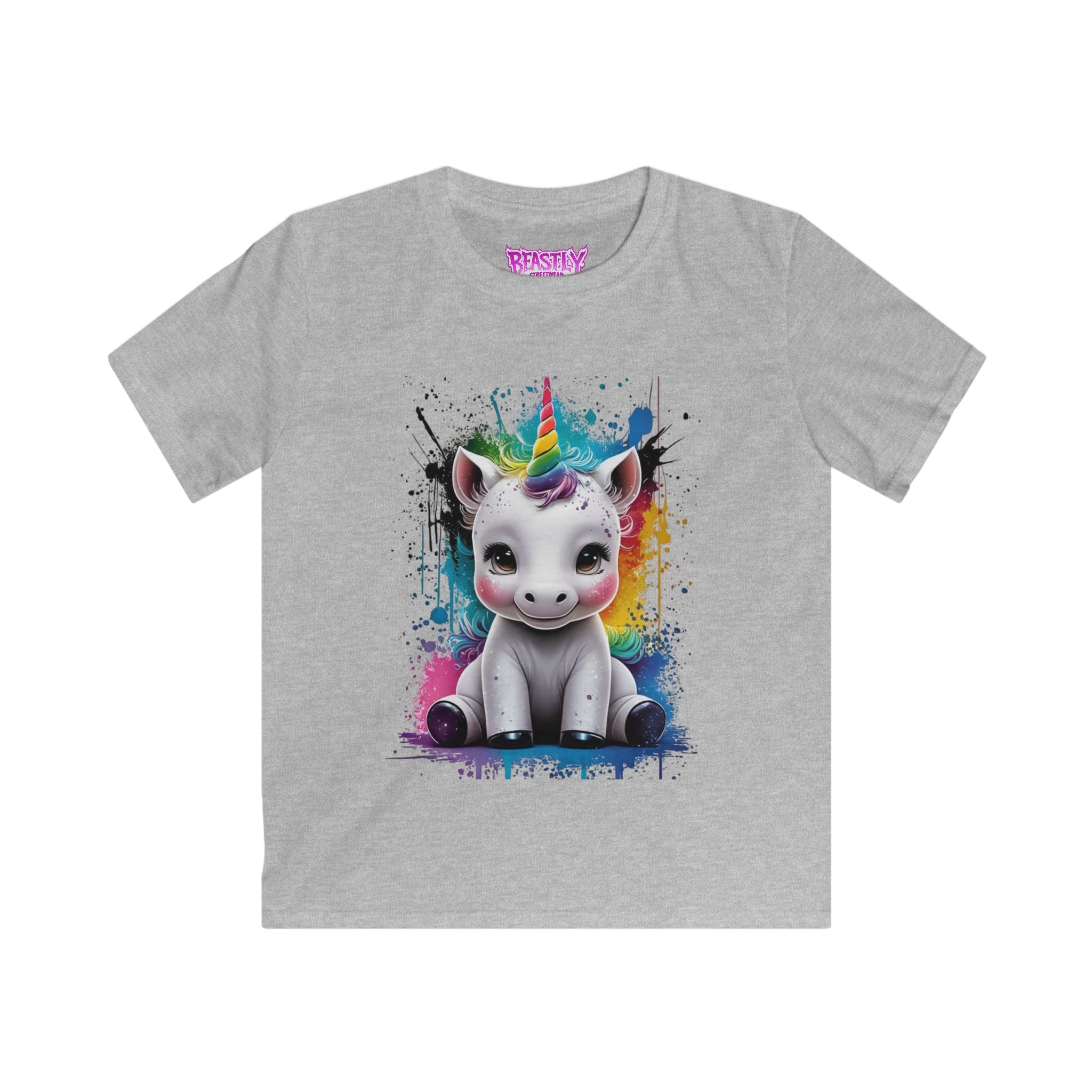Rainbow Unicorn Bliss Youth Tee