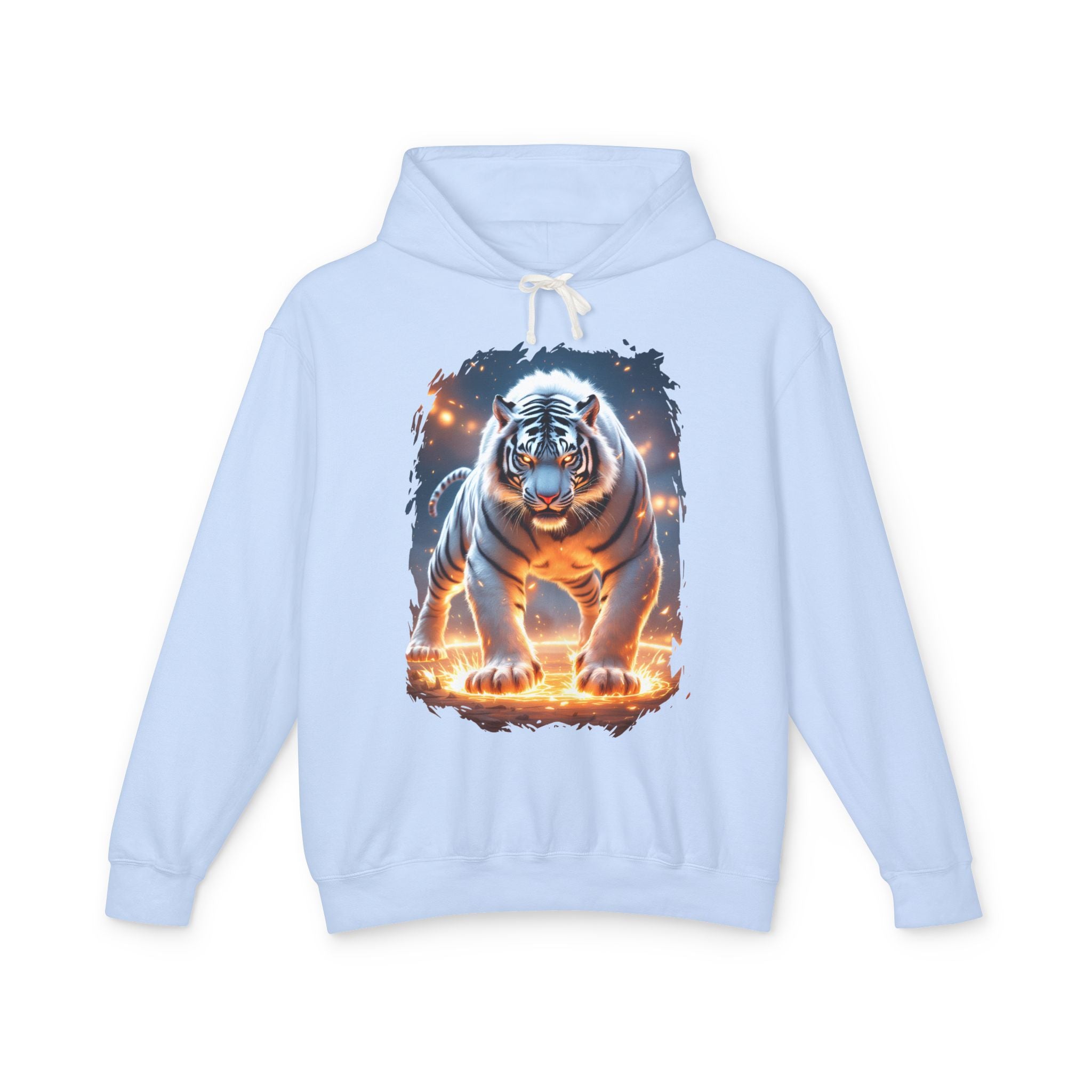 White Wildfire Hoodie