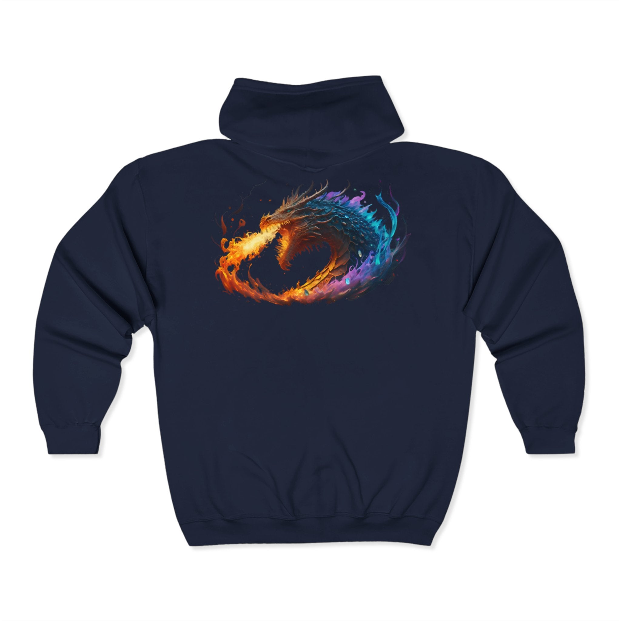 Chromatic Roar Zip Up Hoodie