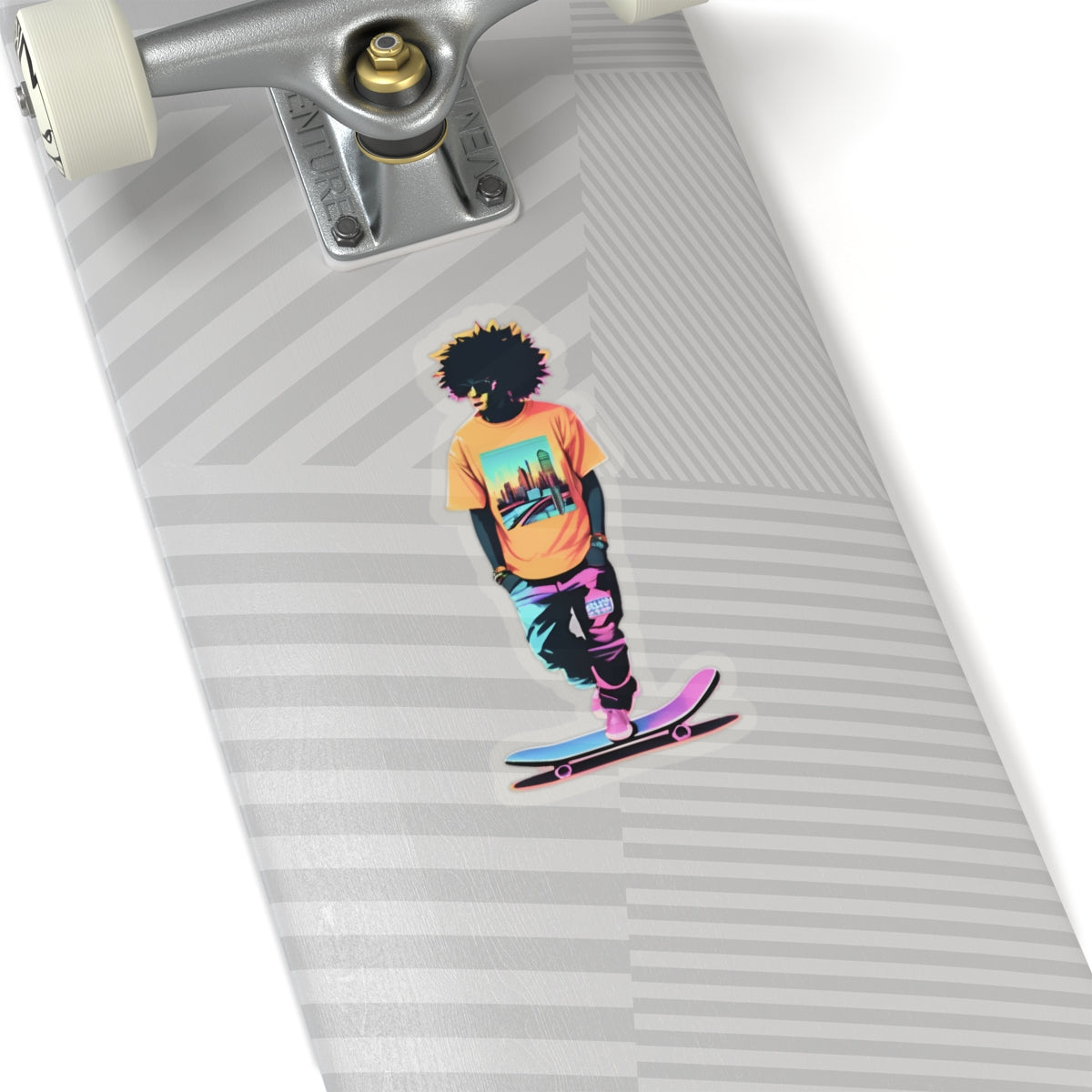 City Surfer Sticker