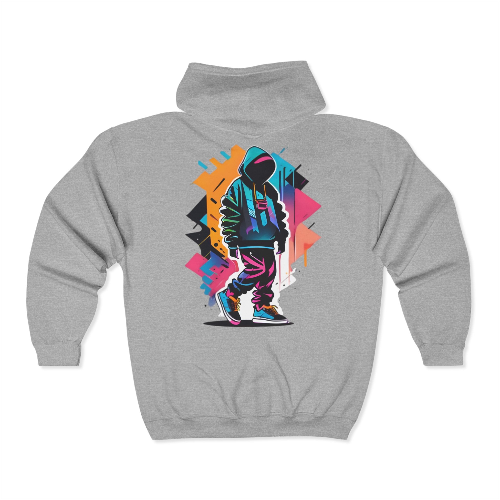 Hologram Hustle Zip Up Hoodie
