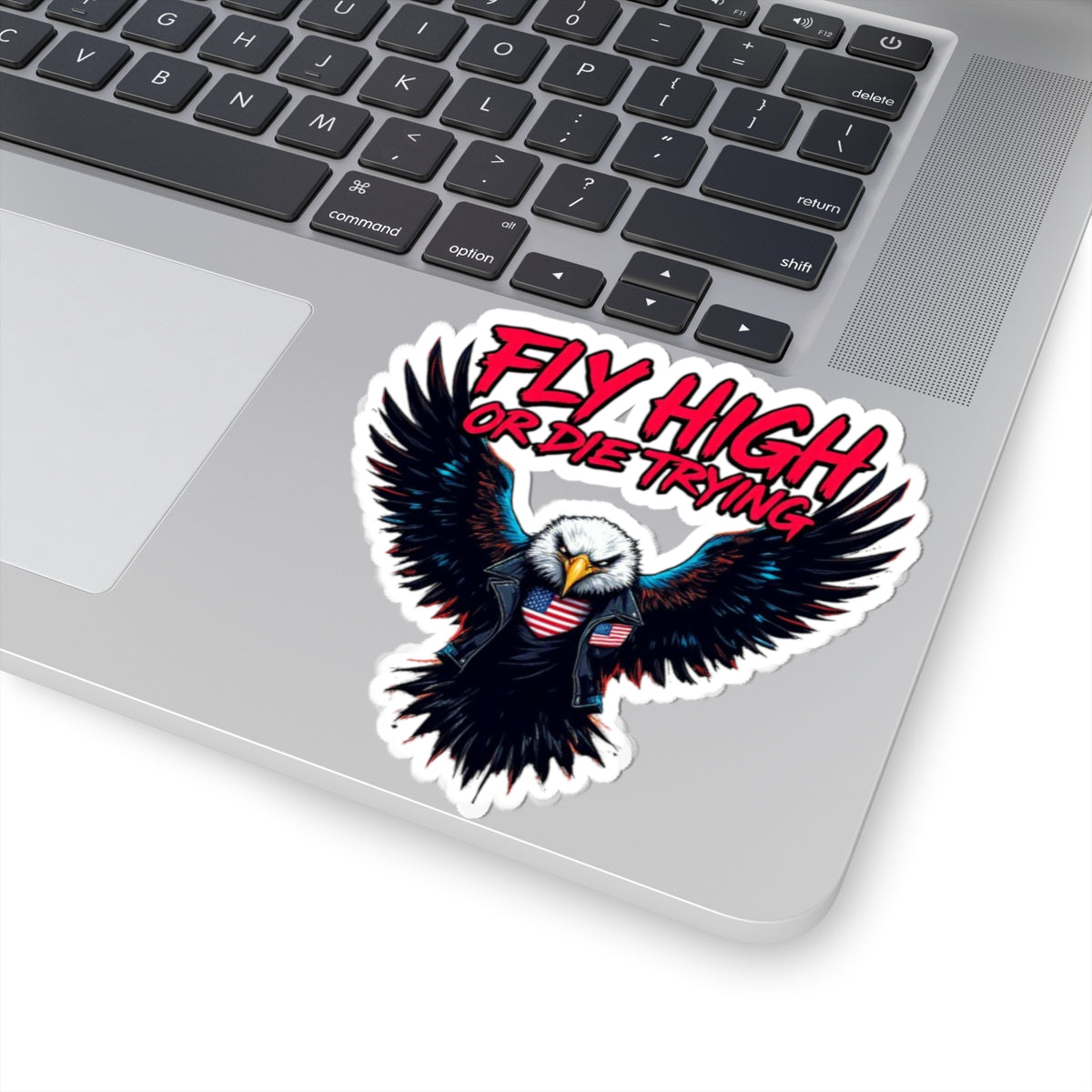 Fly High Or Die Trying Sticker