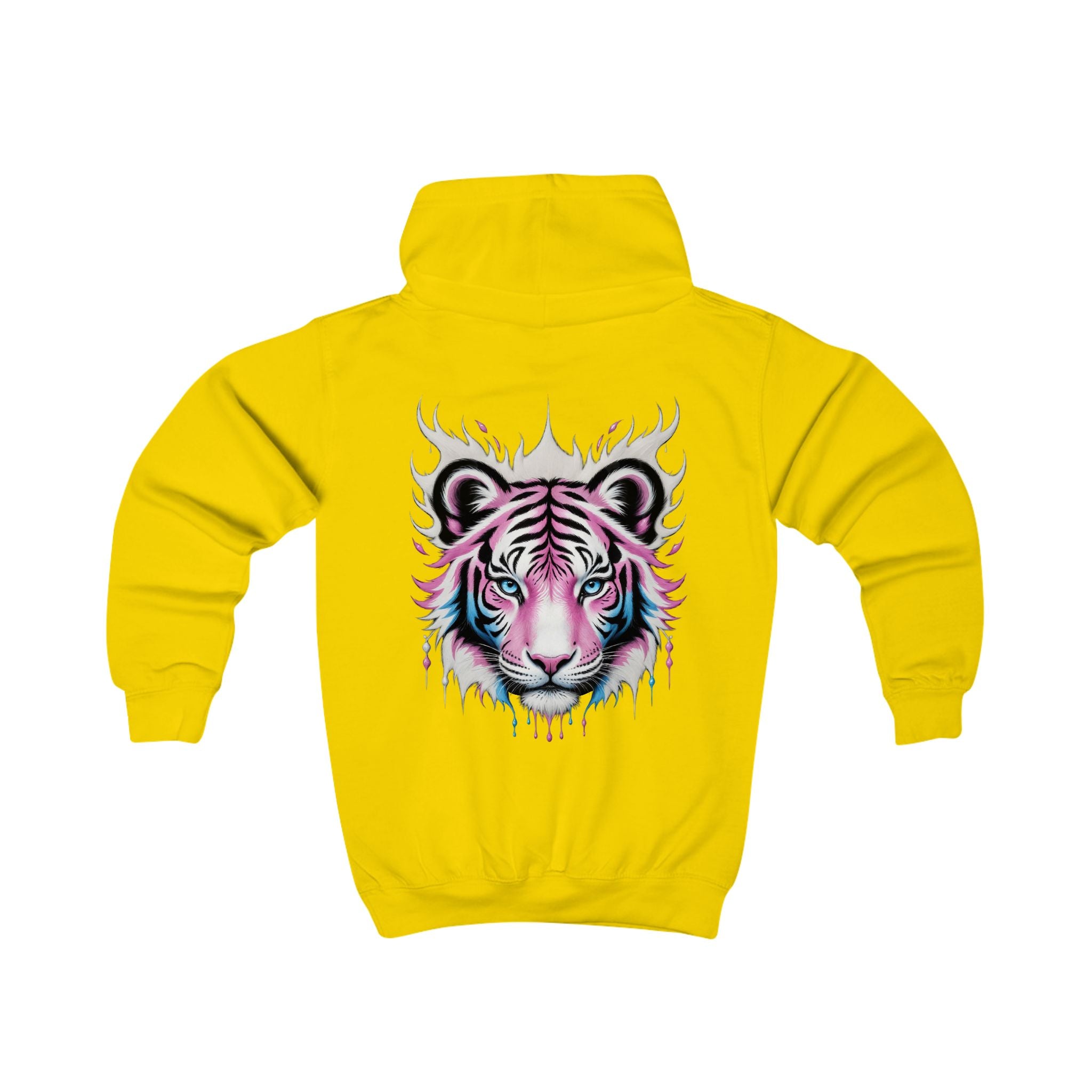 Blush Frost Tigre Blanco Youth Hoodie