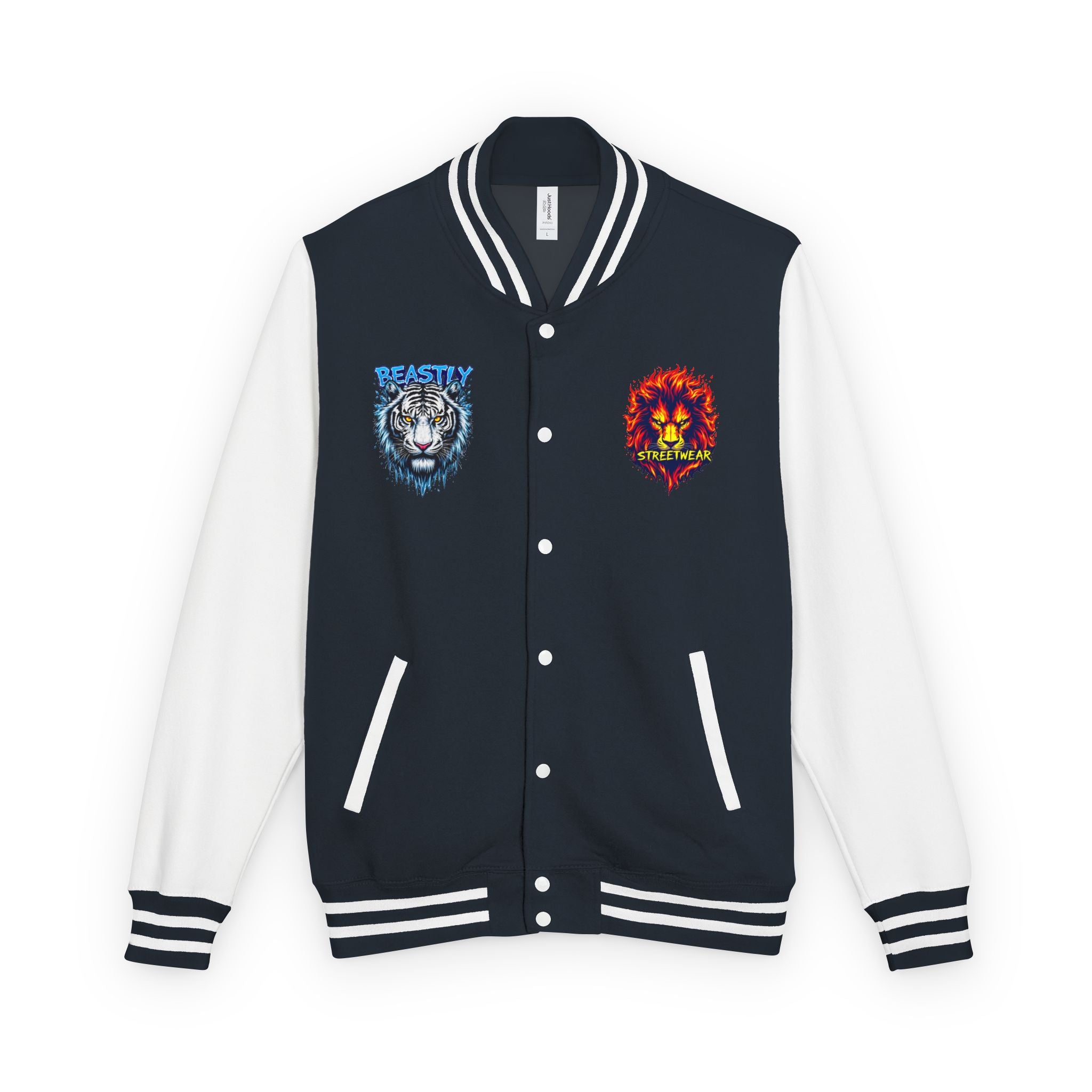 Beasts Of Fire And Ice Heavyweight Letterman Jacket