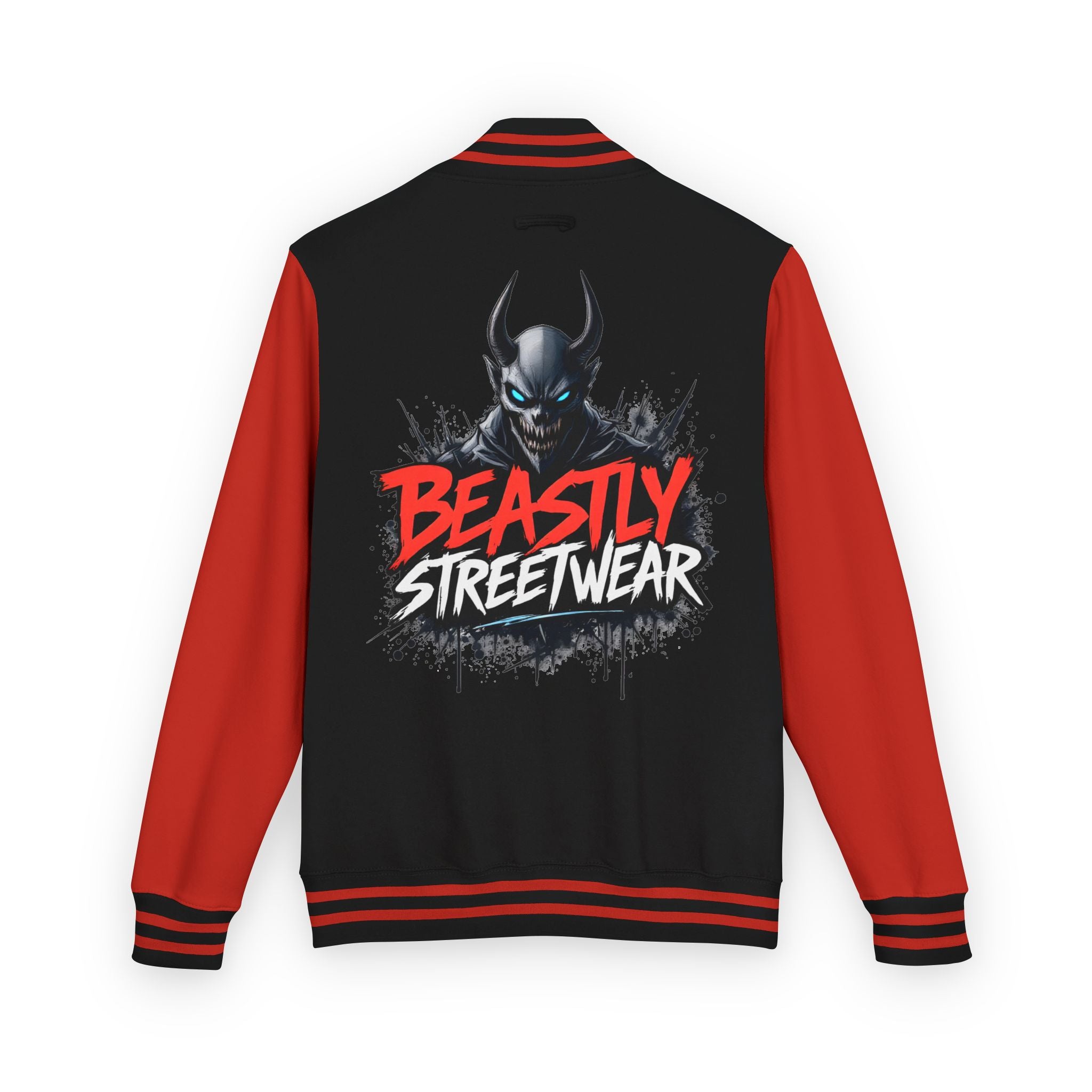 Beastly Streetwear Halloween Heavyweight Letterman Jacket