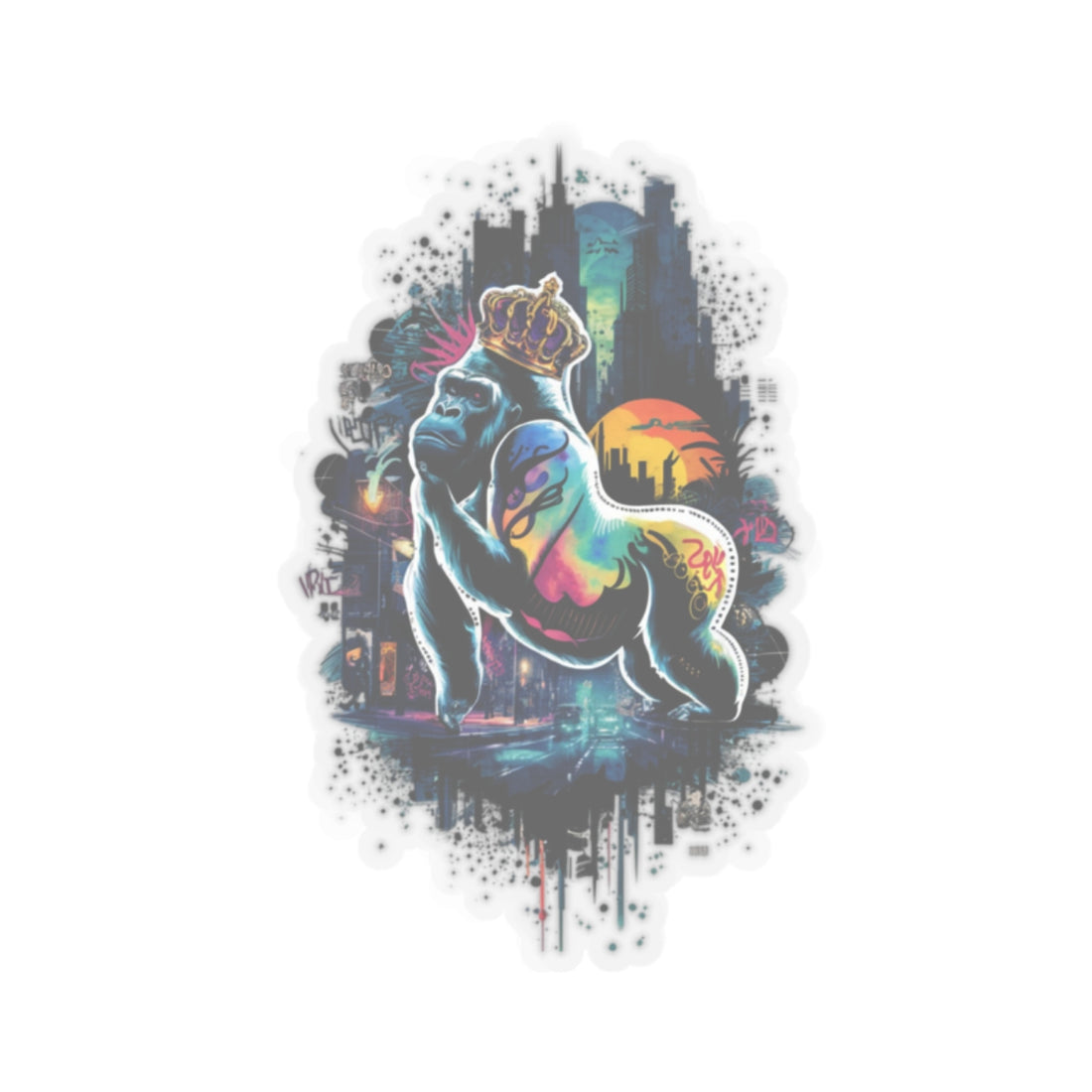 New King Of NYC Sticker