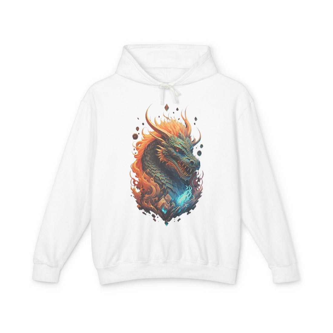 Celestial Dragon Flames Hoodie