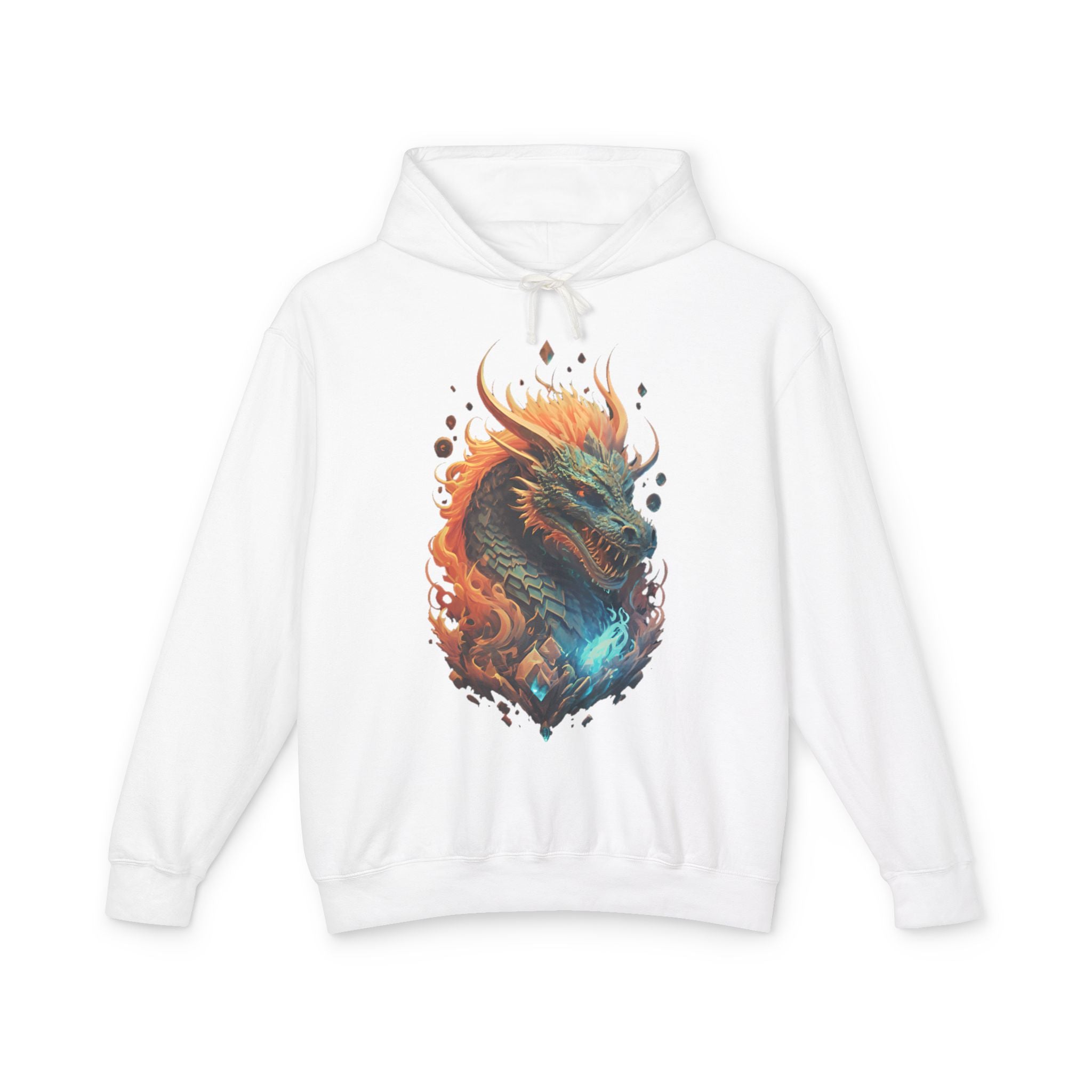 Celestial Dragon Flames Hoodie