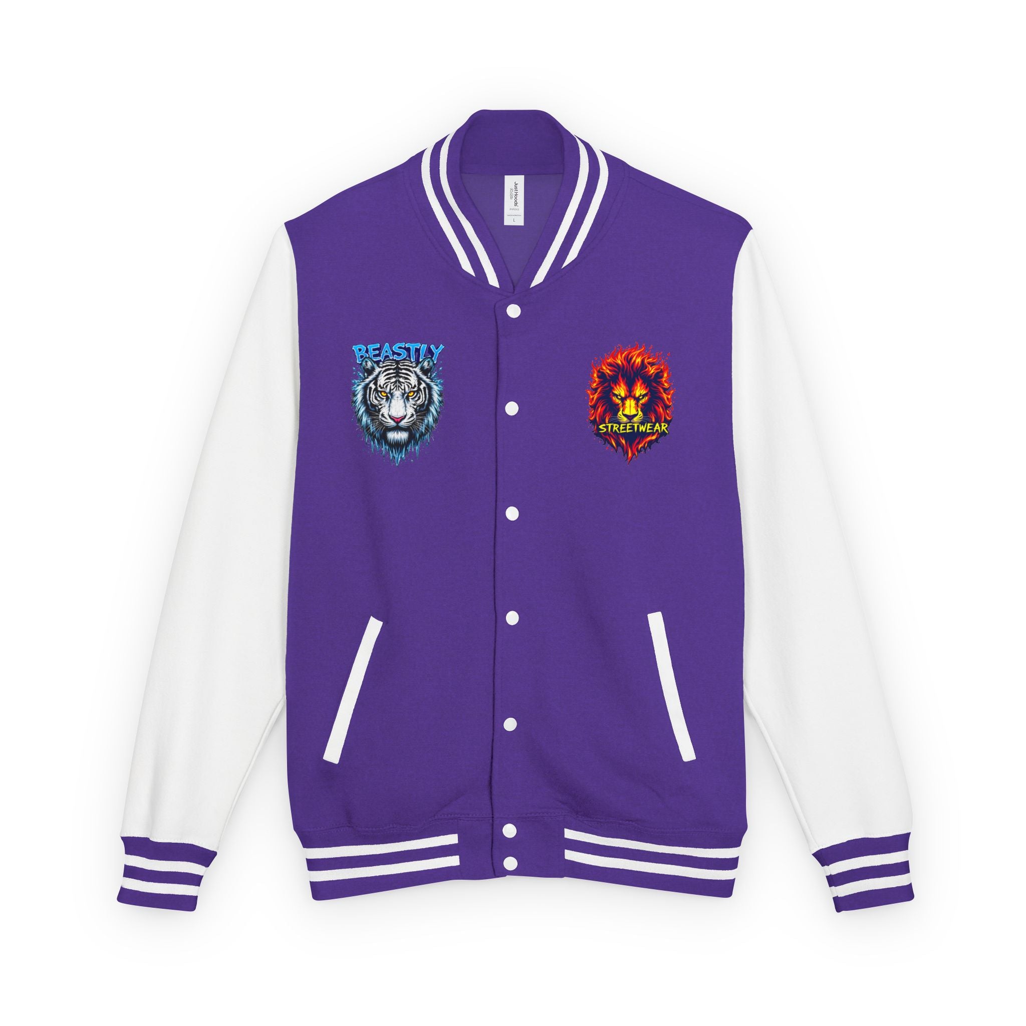 Beasts Of Fire And Ice Heavyweight Letterman Jacket