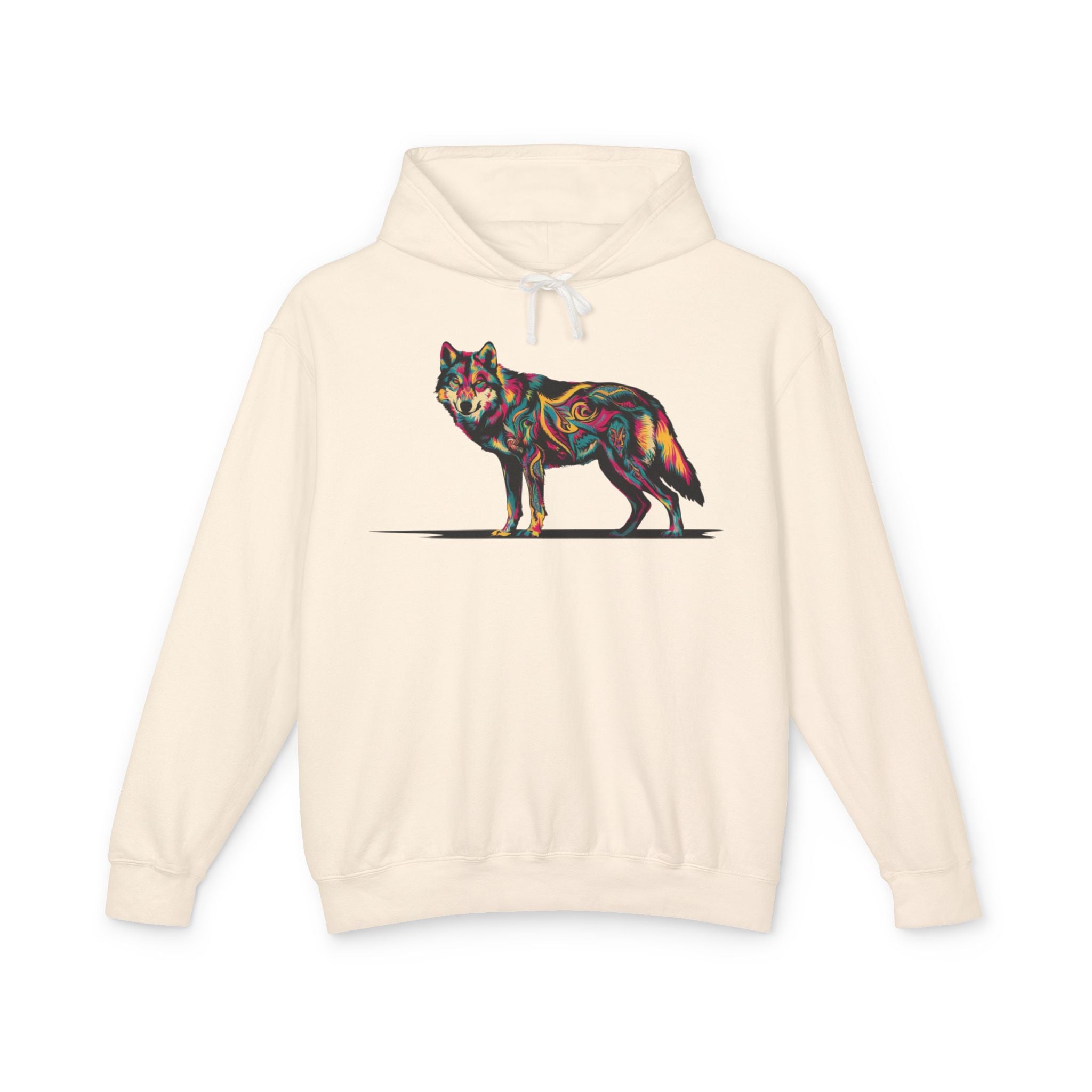 Desert Wind Wolf Hoodie