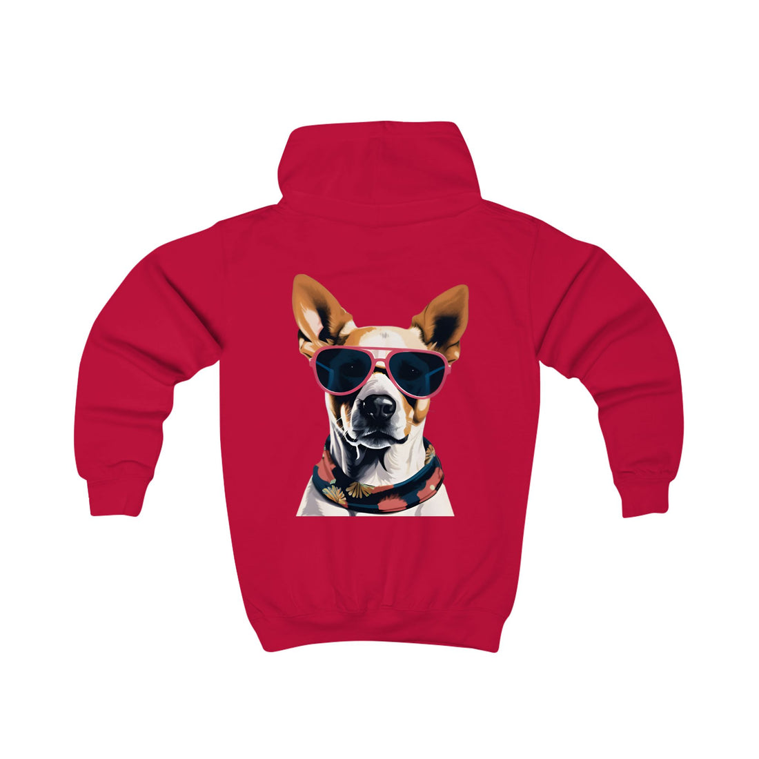 Hipster Pooch Youth Hoodie