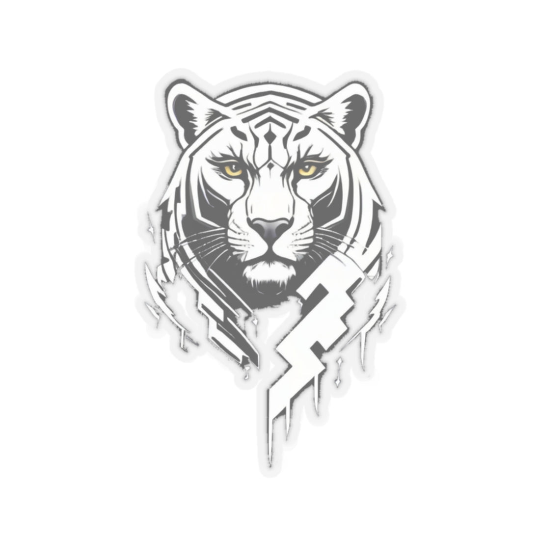El Tigre Blanco Sticker