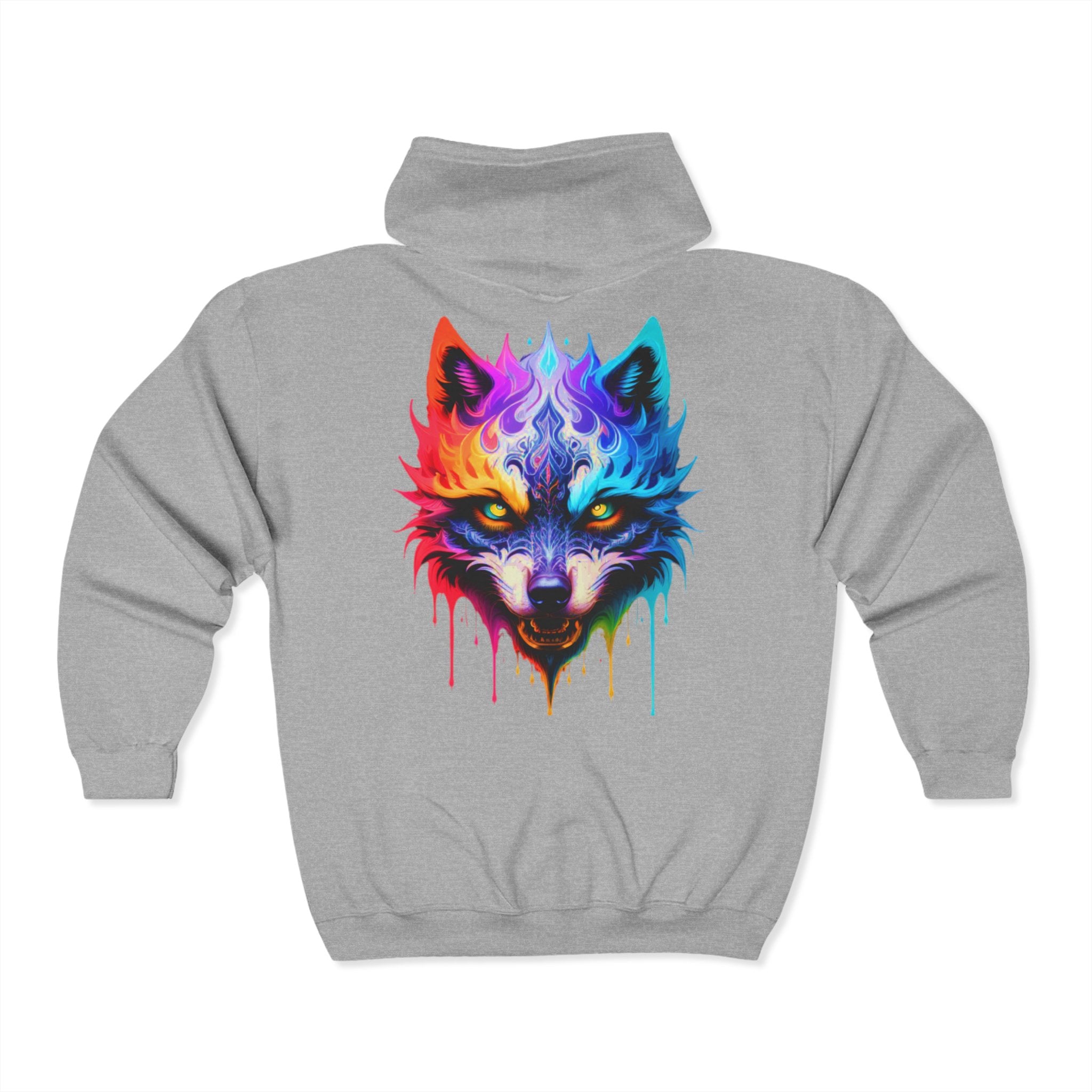 Hungry Like The Wolf Zip Up Hoodie