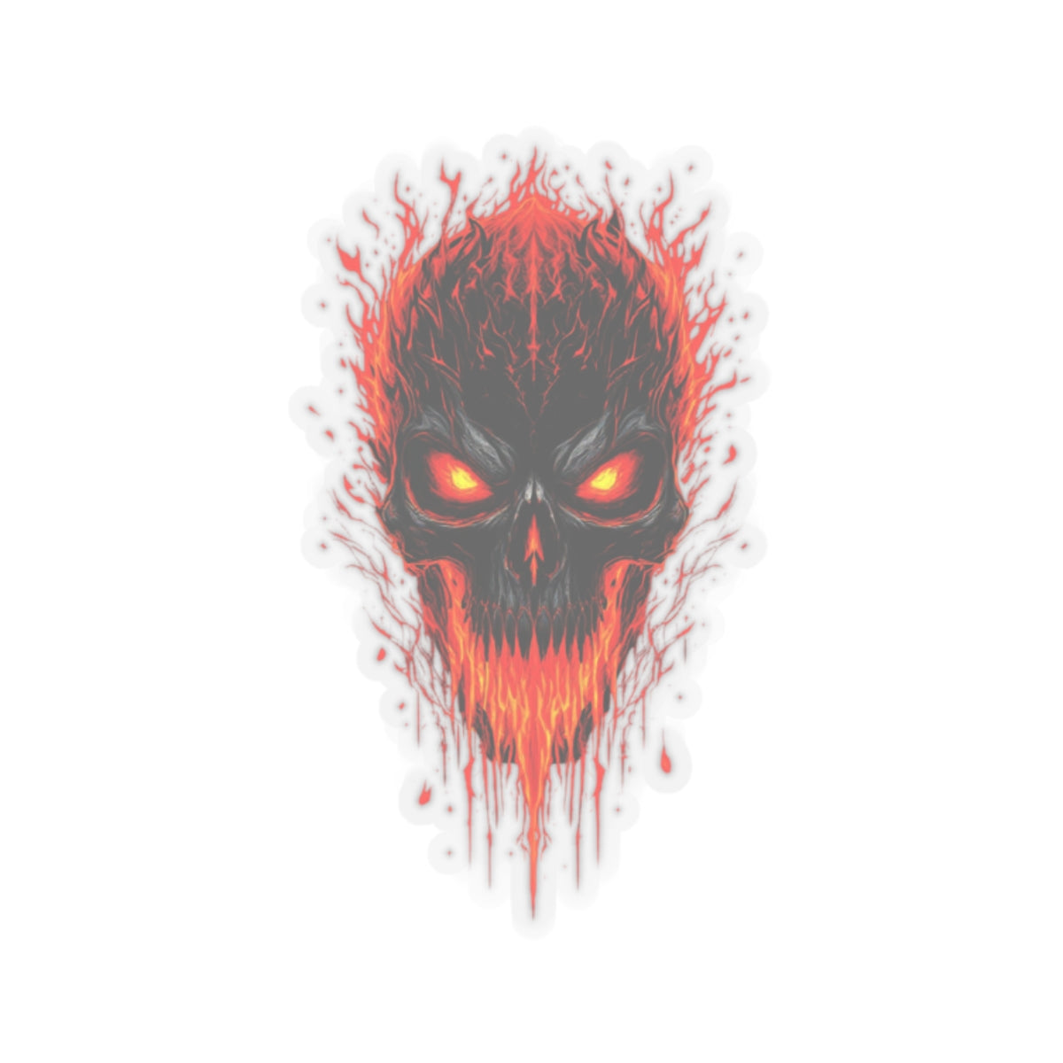 Infernal Grin Sticker