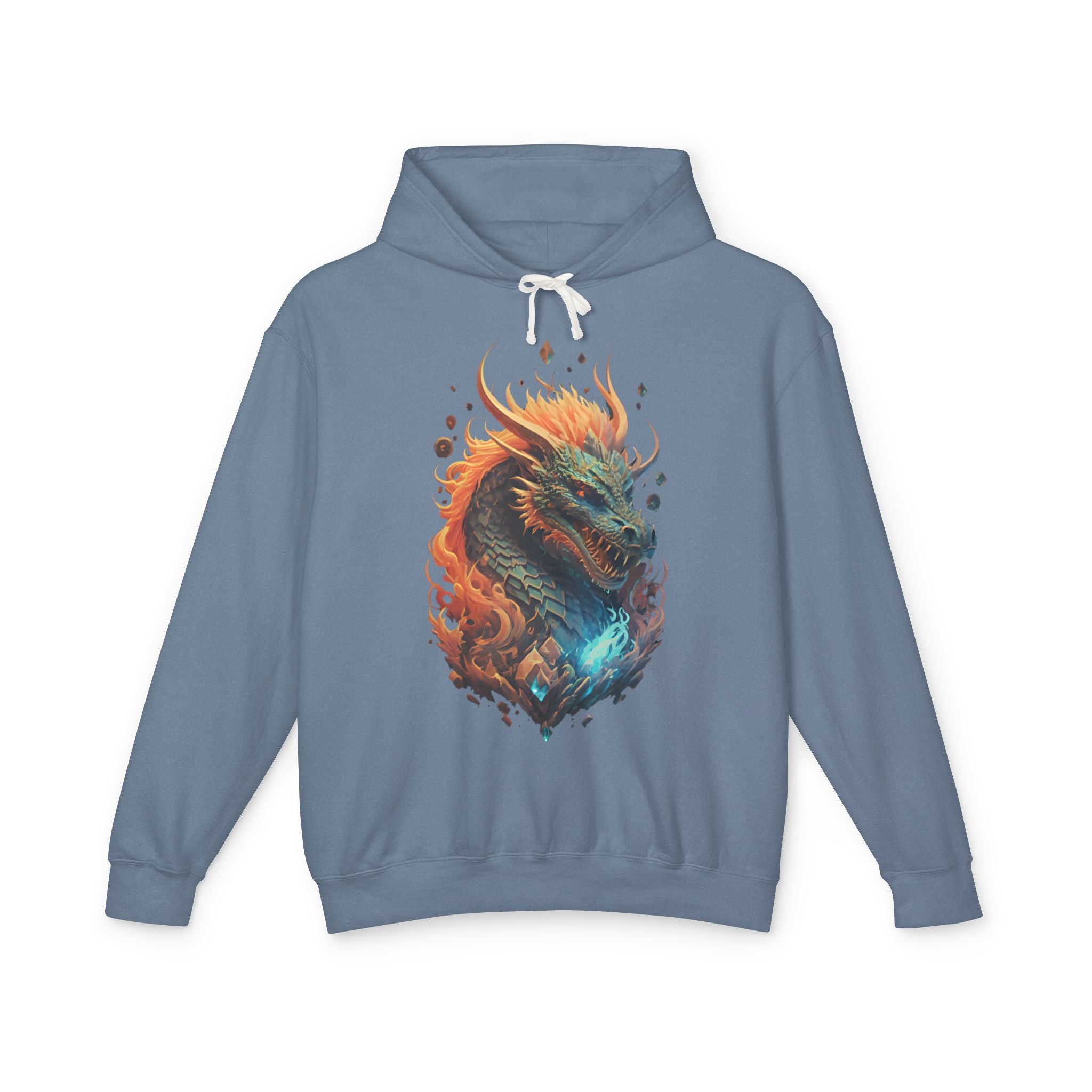 Celestial Dragon Flames Hoodie