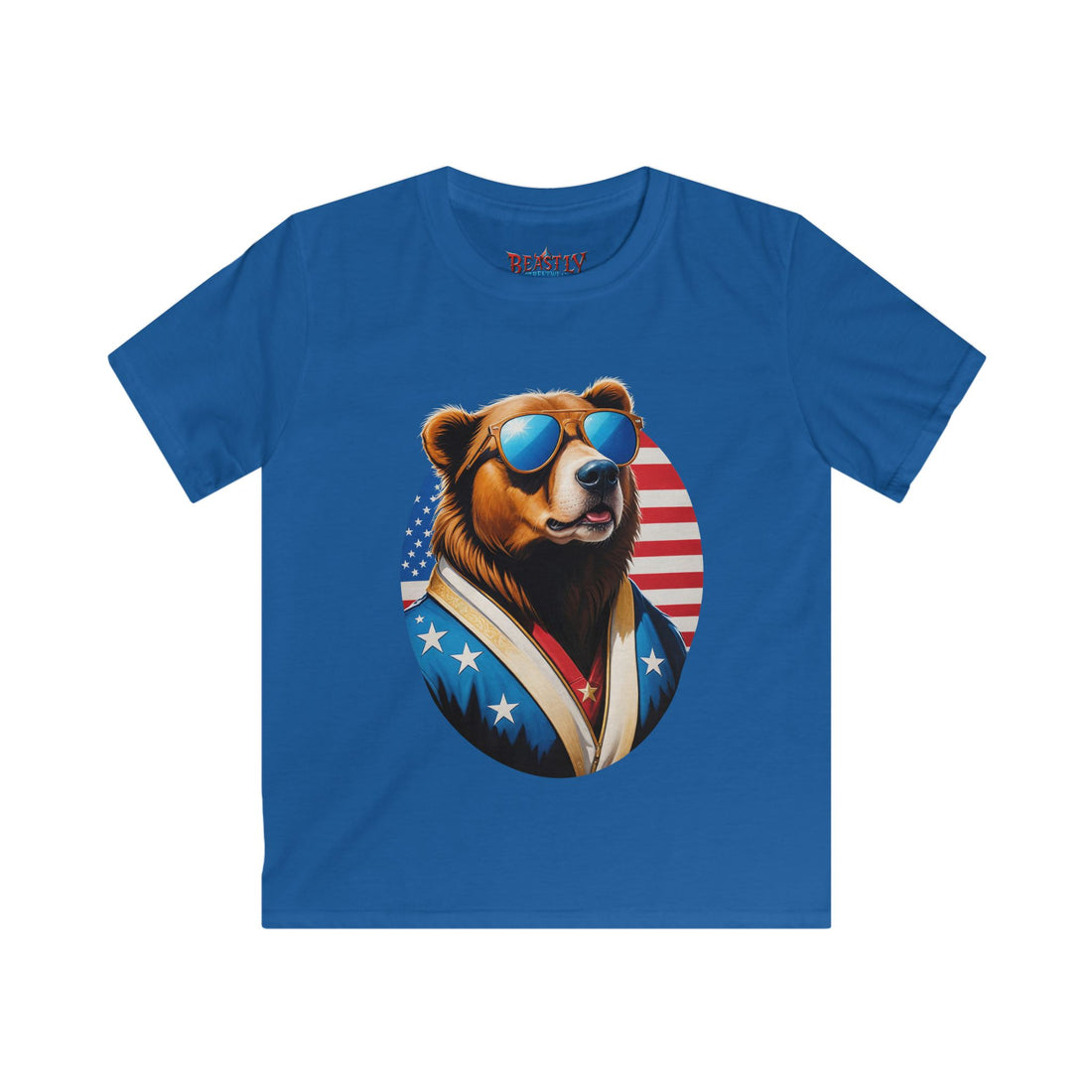 Bear Spangled Banner Youth Tee