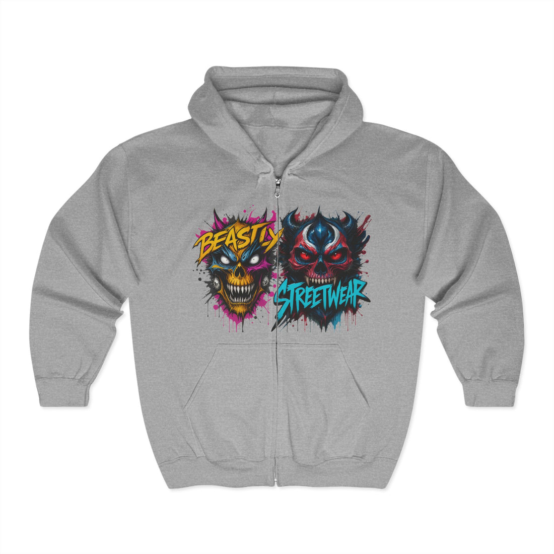 Savage Beasts Zip Up Hoodie