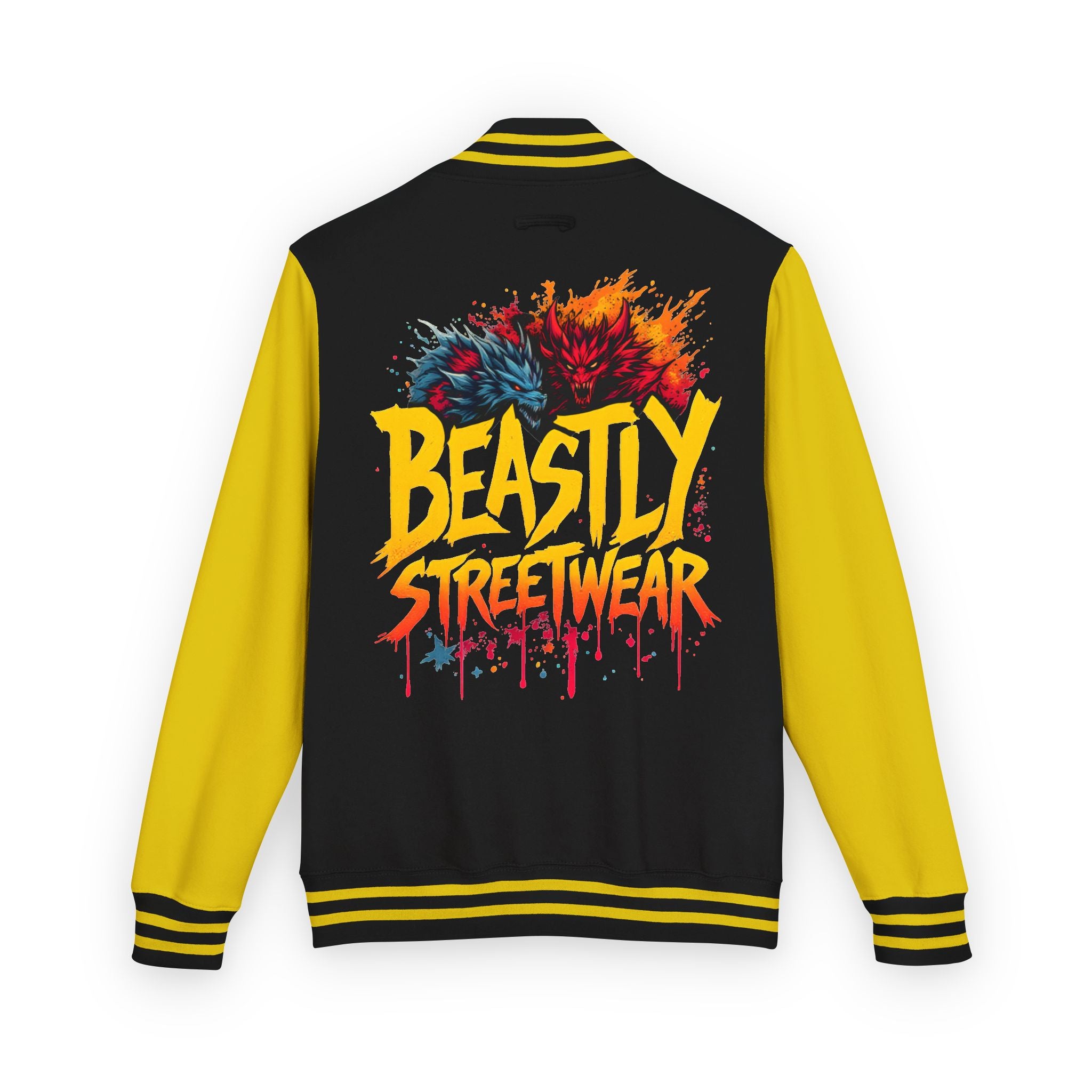 Beasts Of Fire And Ice Heavyweight Letterman Jacket