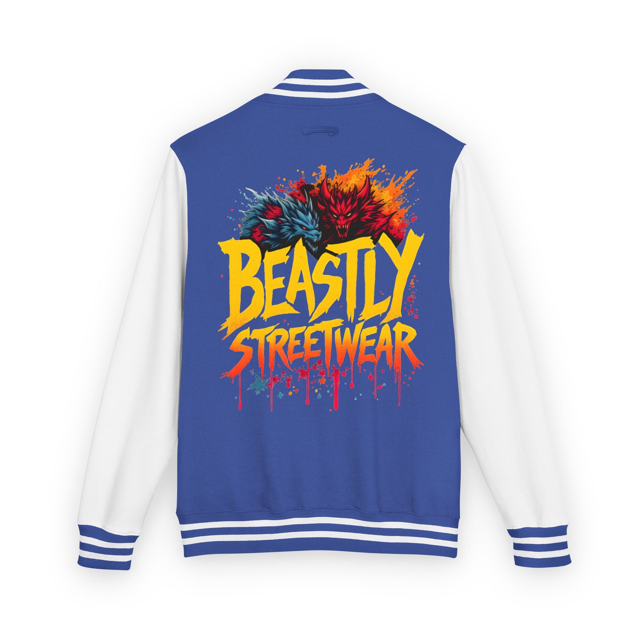 Beasts Of Fire And Ice Heavyweight Letterman Jacket