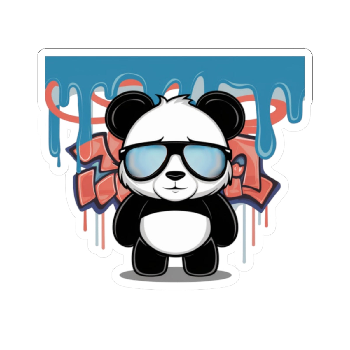 Glacial Glare Sticker