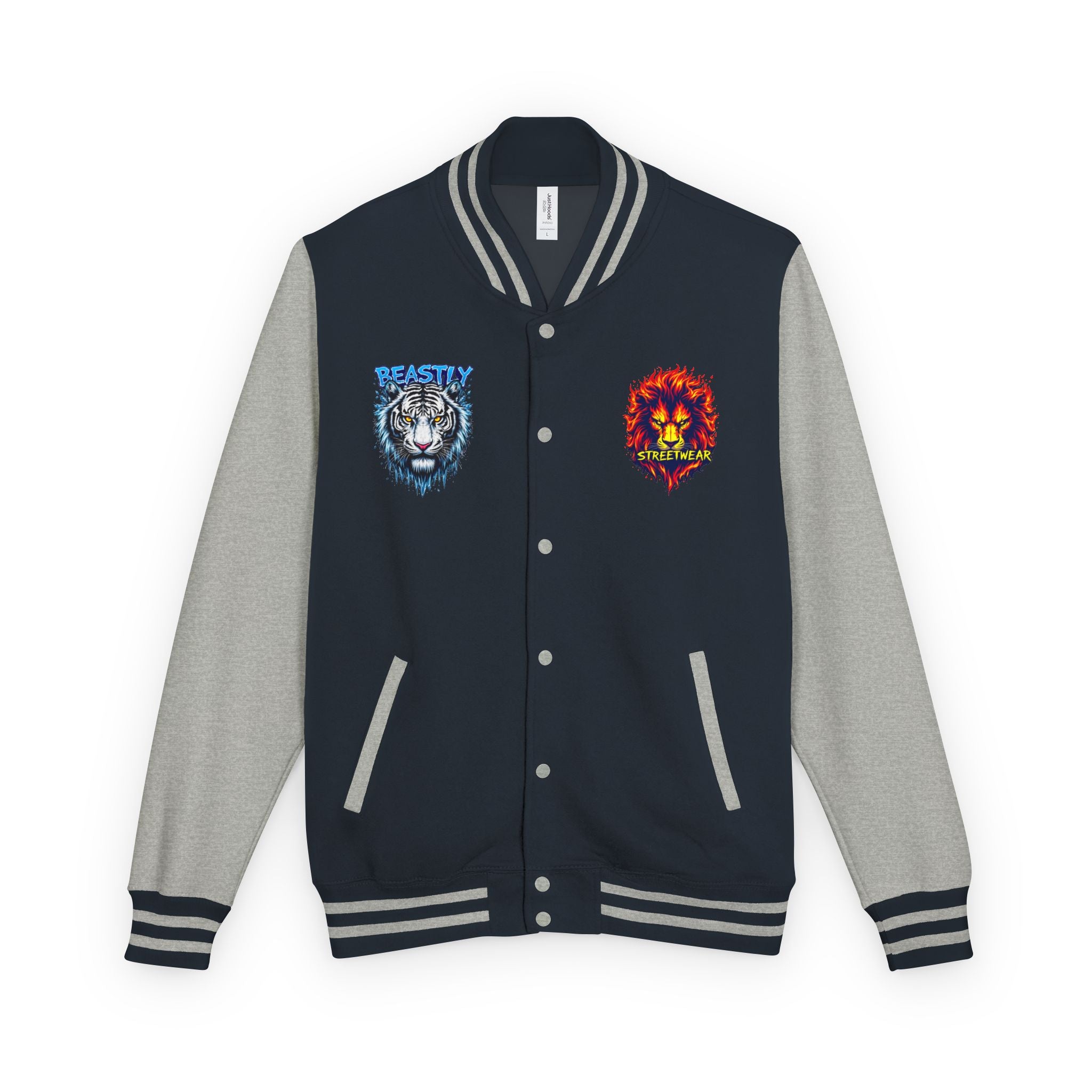 Beasts Of Fire And Ice Heavyweight Letterman Jacket