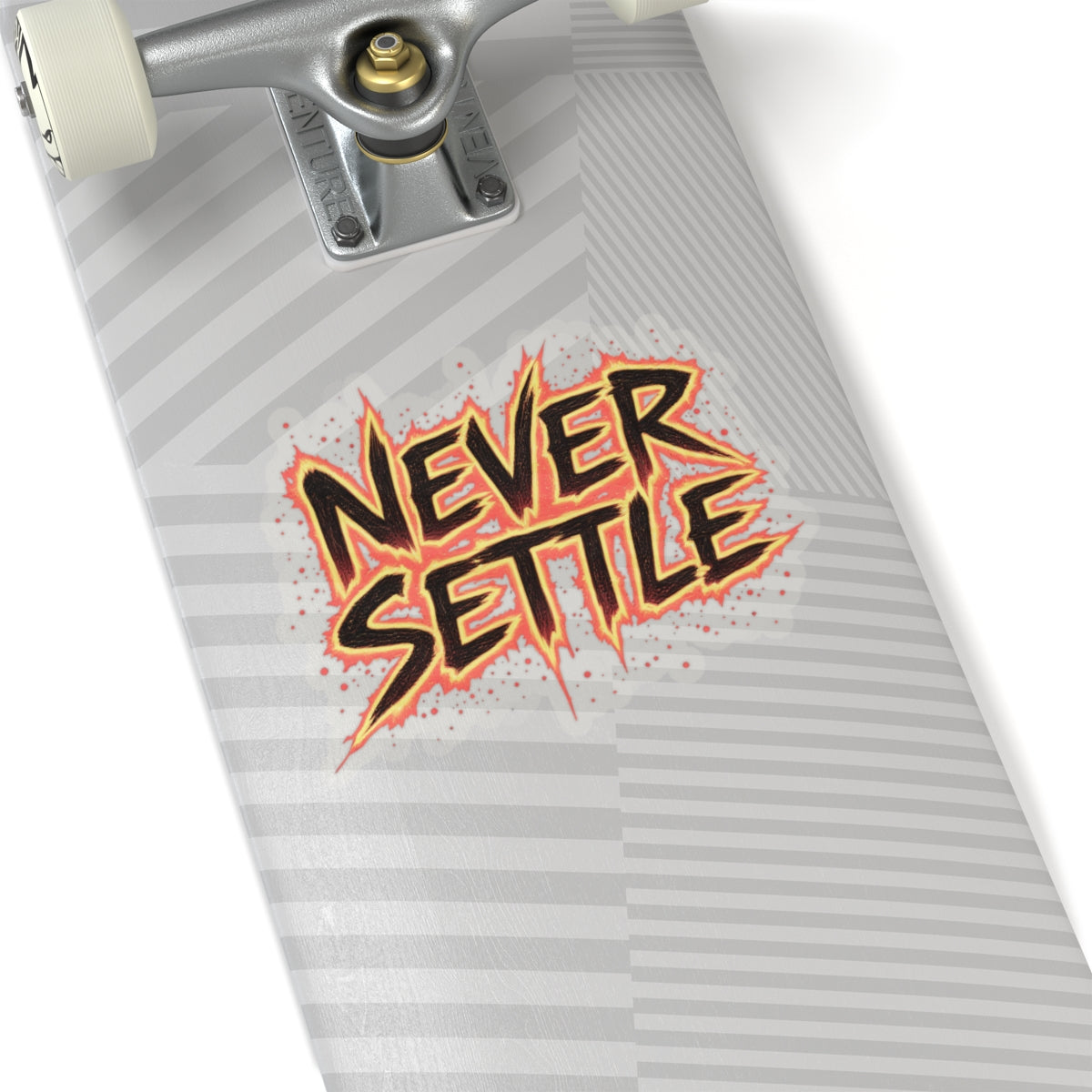 Never Settle Sticker