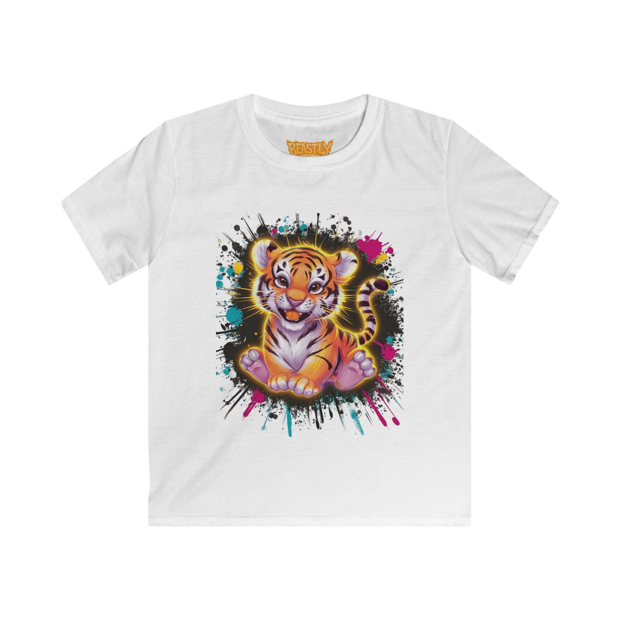 Radient Tiger Burst Youth Tee