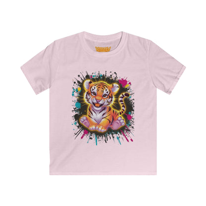 Radient Tiger Burst Youth Tee