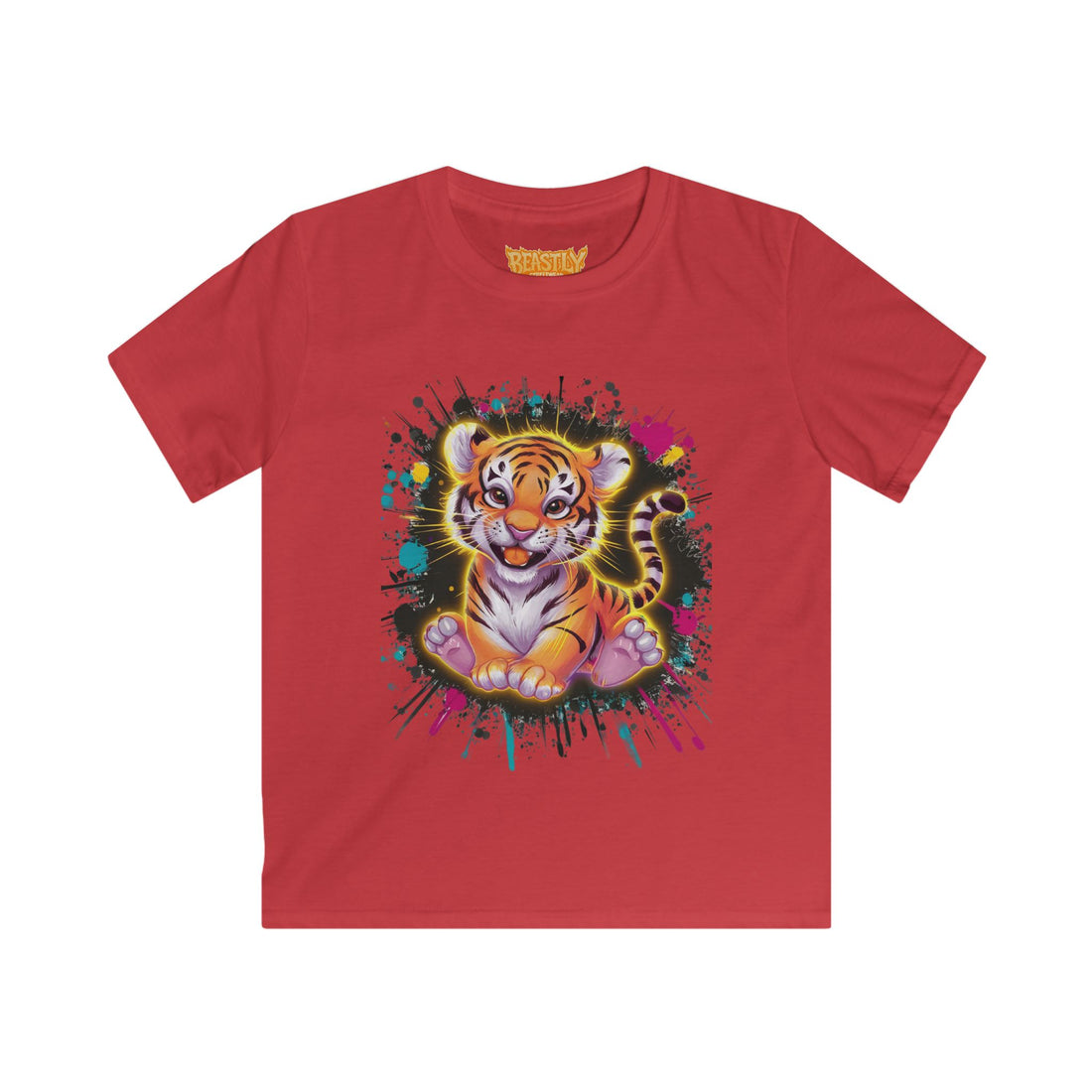 Radient Tiger Burst Youth Tee