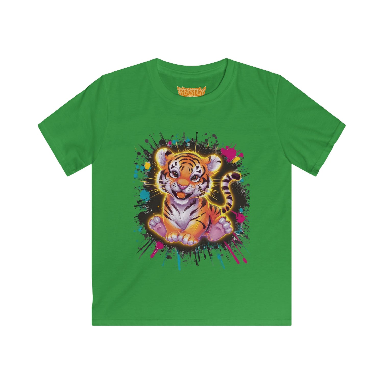 Radient Tiger Burst Youth Tee
