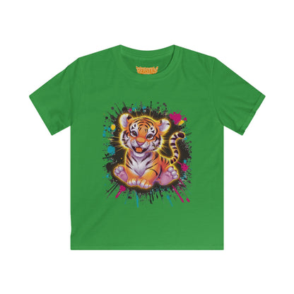 Radient Tiger Burst Youth Tee