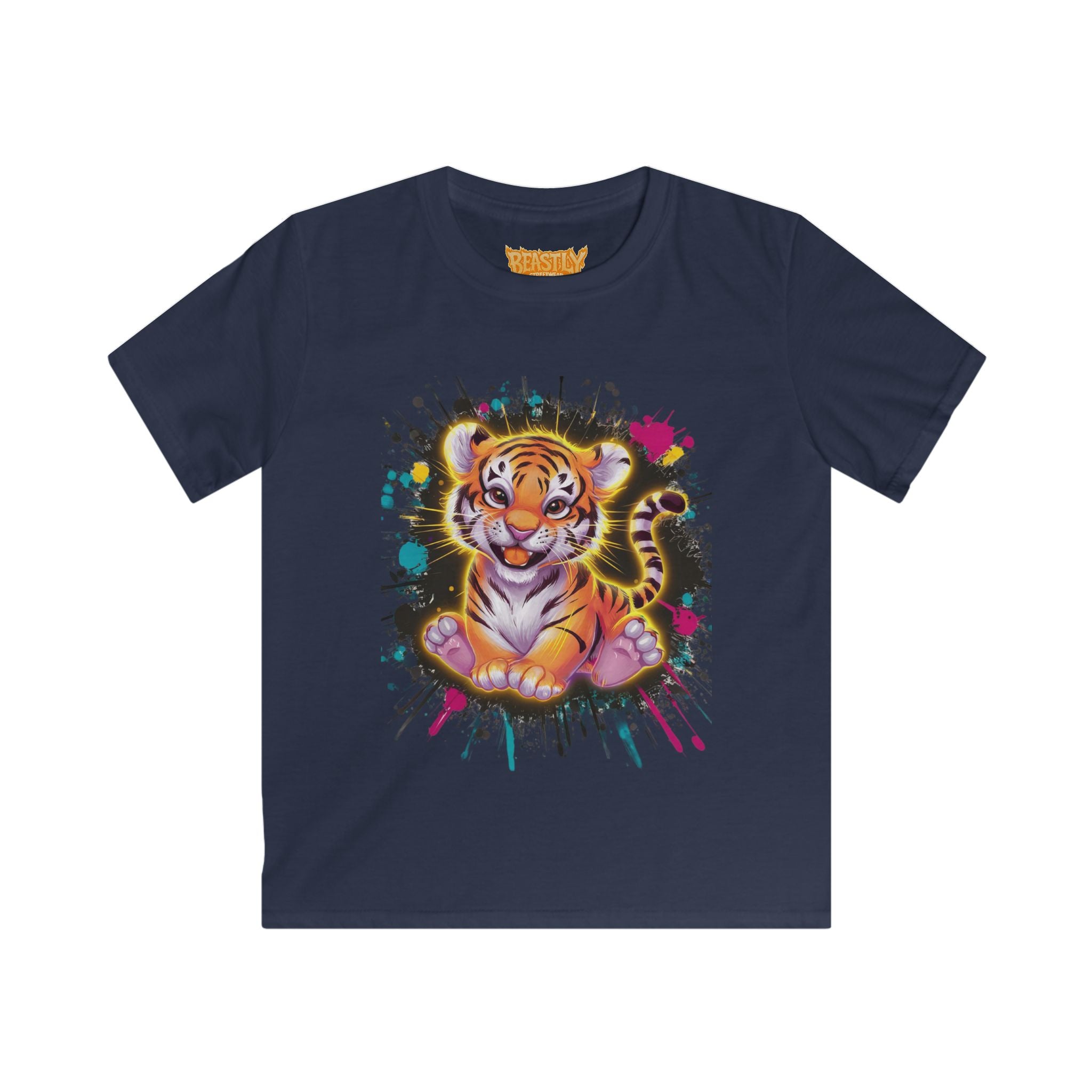 Radient Tiger Burst Youth Tee