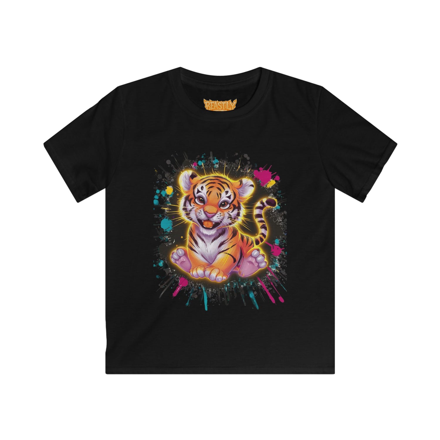 Radient Tiger Burst Youth Tee