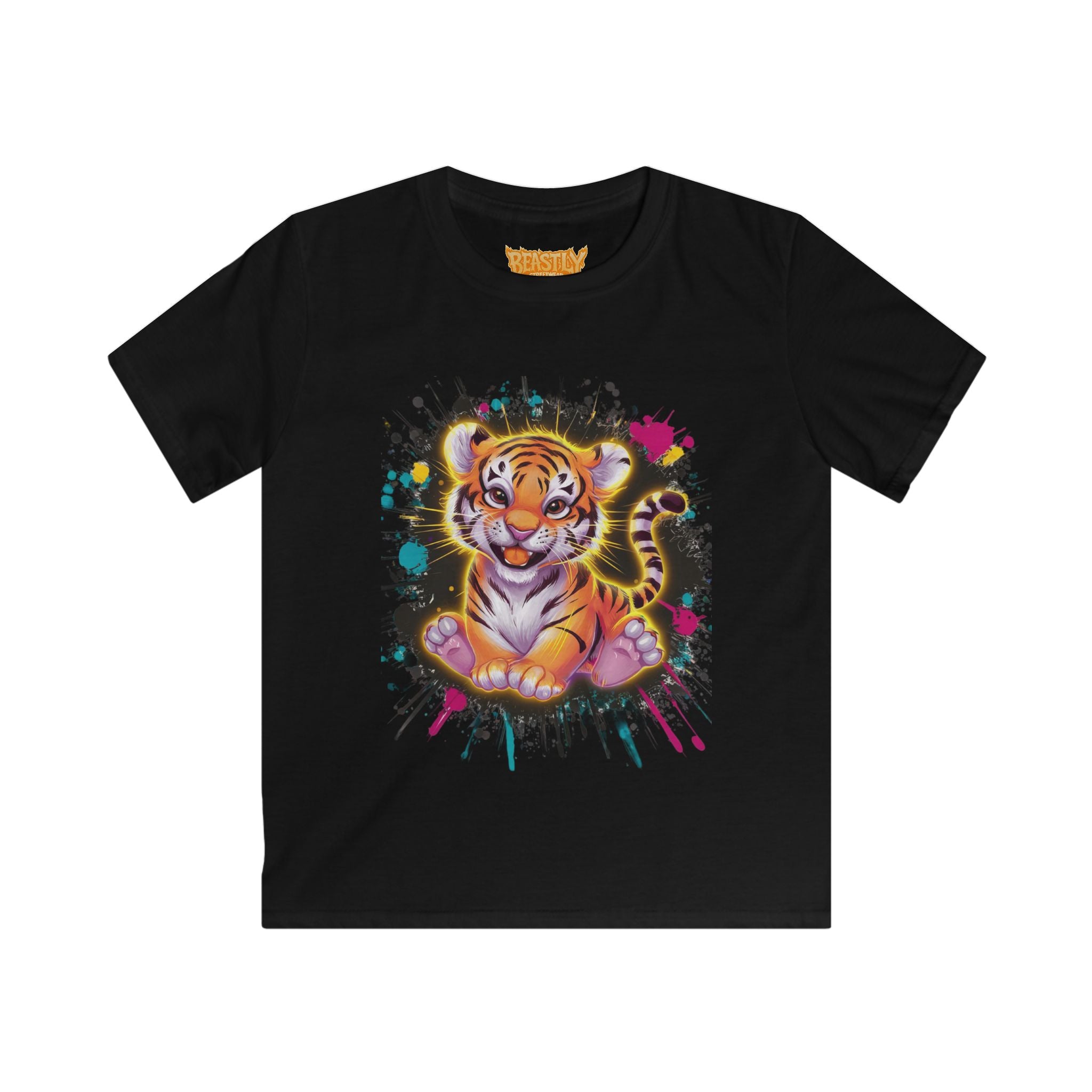 Radient Tiger Burst Youth Tee
