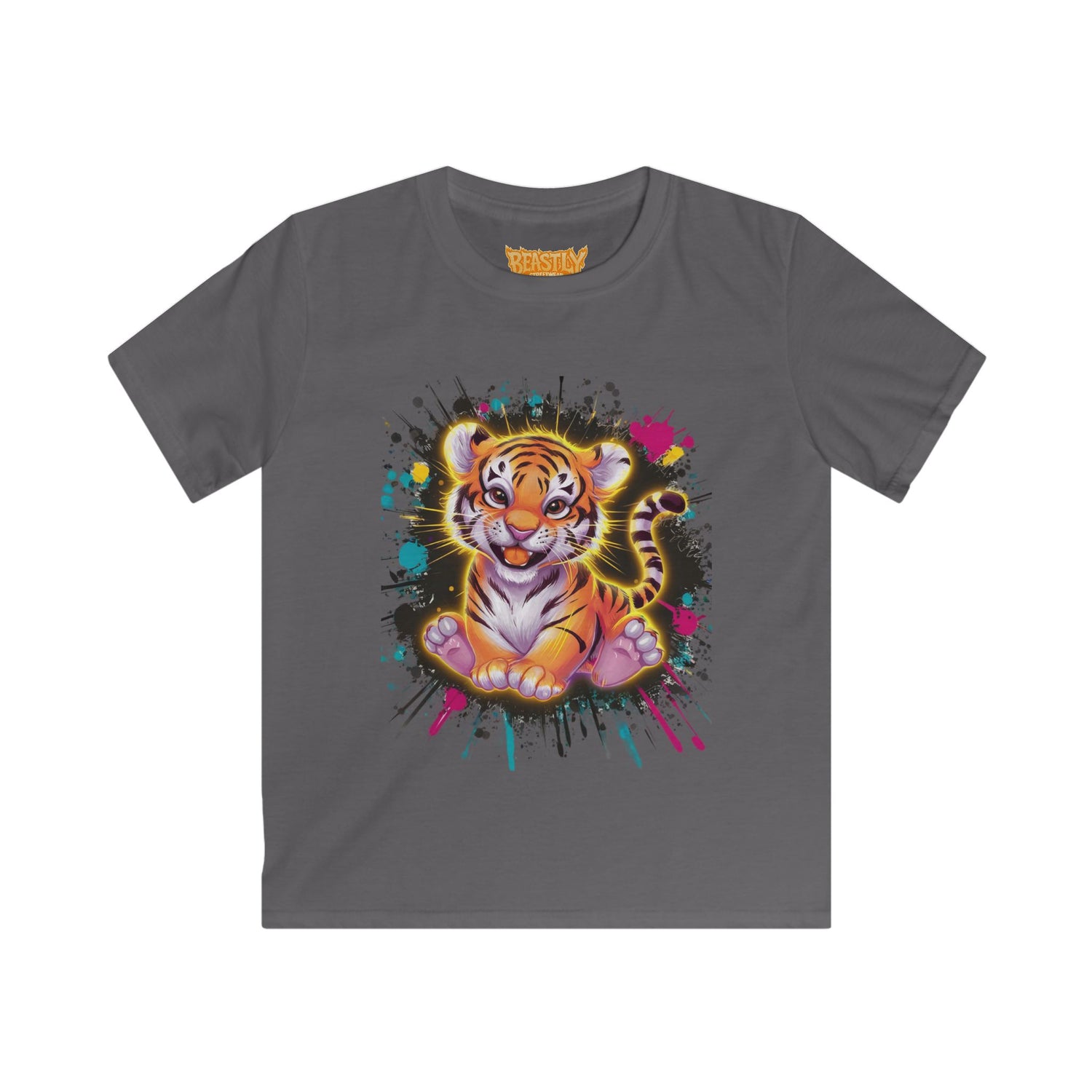Radient Tiger Burst Youth Tee