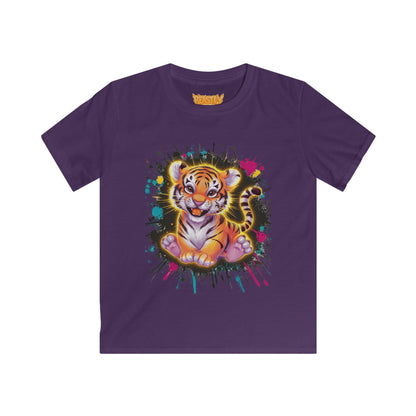 Radient Tiger Burst Youth Tee