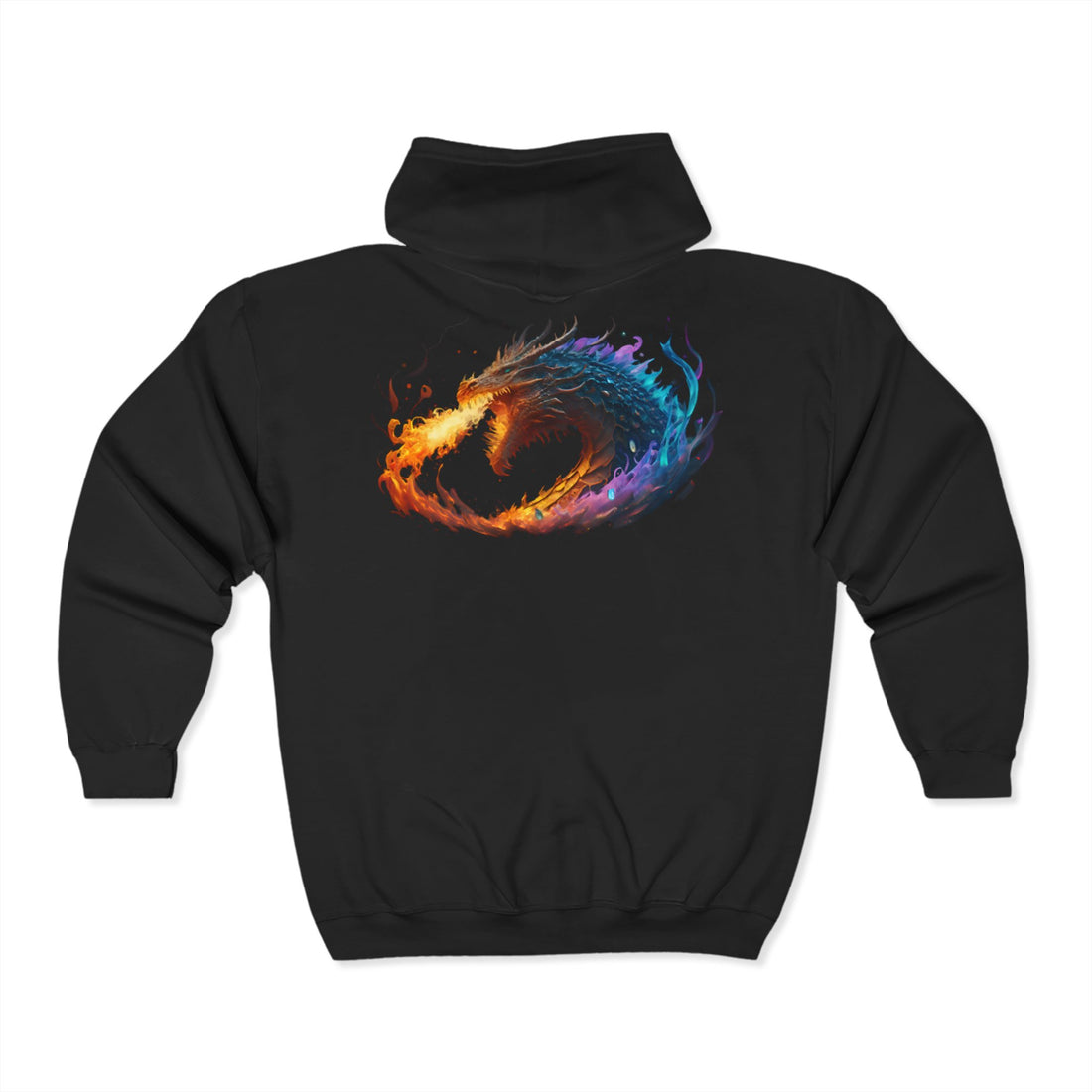 Chromatic Roar Zip Up Hoodie
