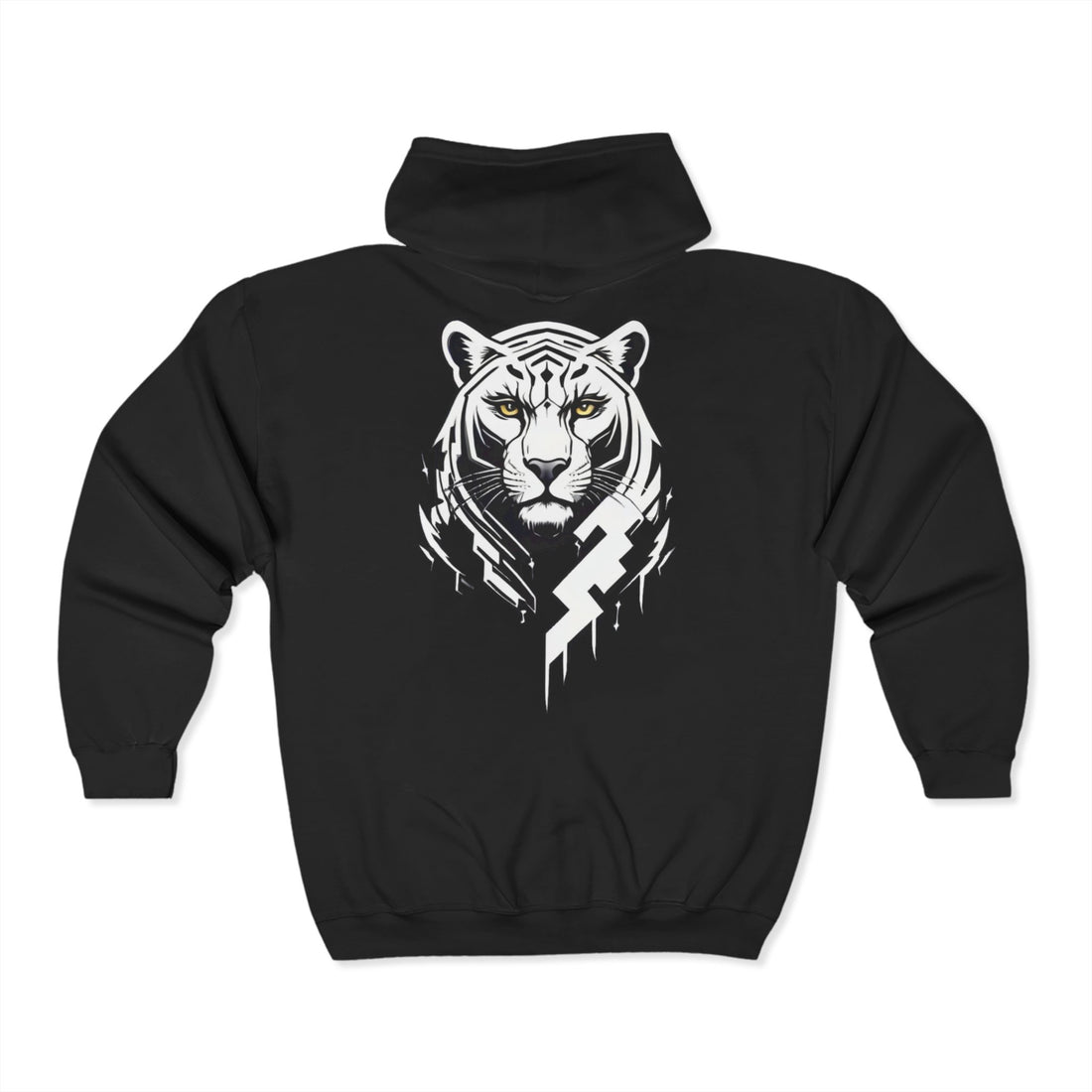 El Tigre Blanco Zip Up Hoodie