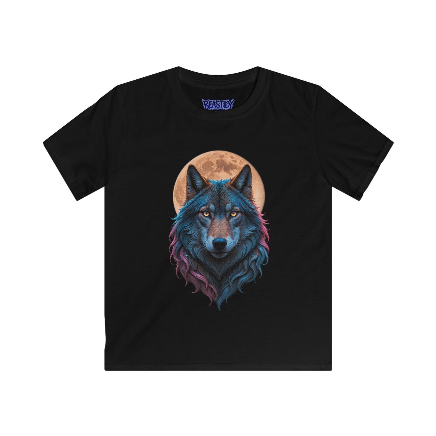 Mystic Moon Wolf Youth Tee