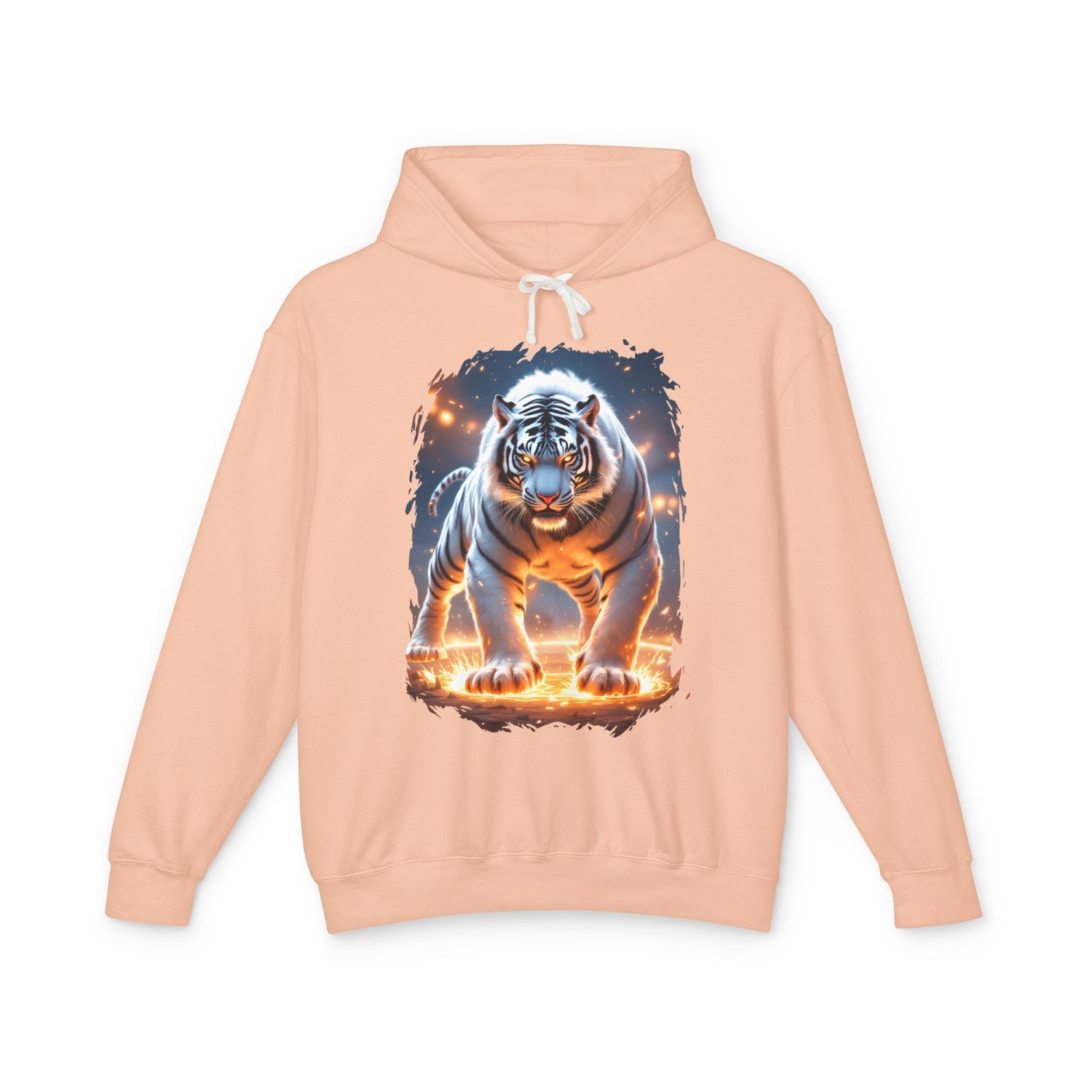 White Wildfire Hoodie
