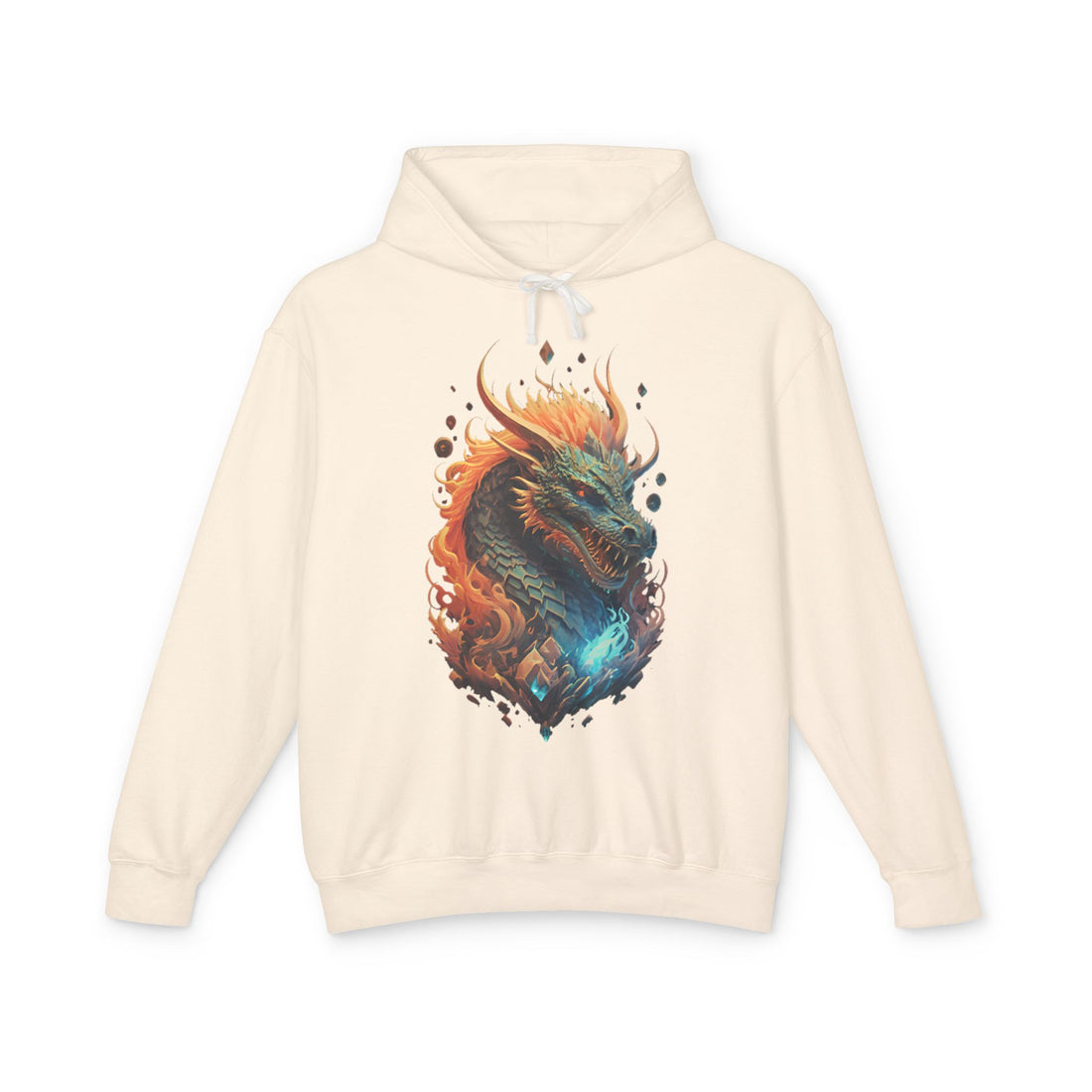 Celestial Dragon Flames Hoodie