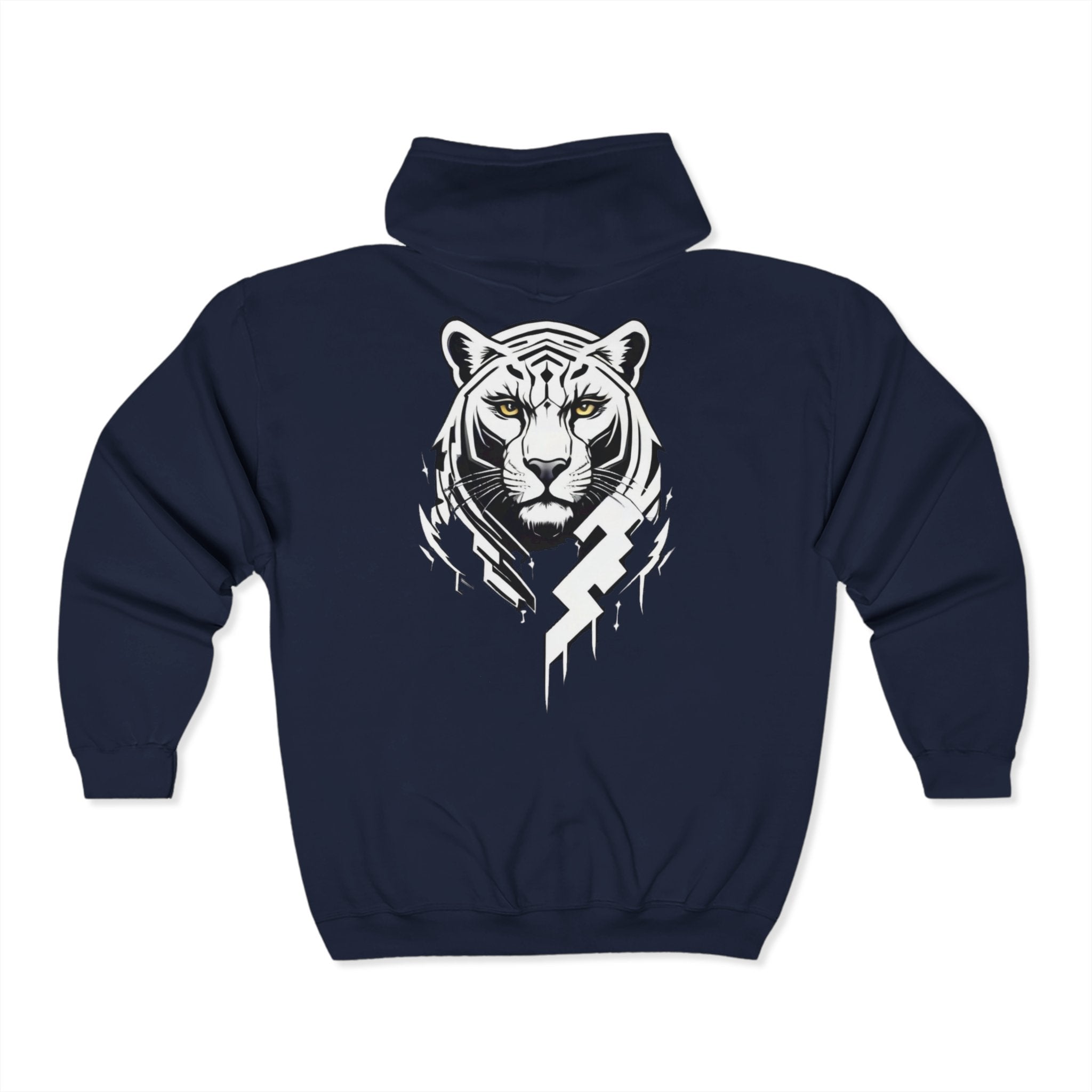 El Tigre Blanco Zip Up Hoodie