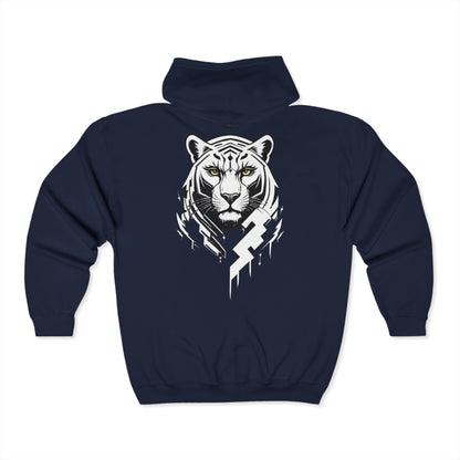 El Tigre Blanco Zip Up Hoodie