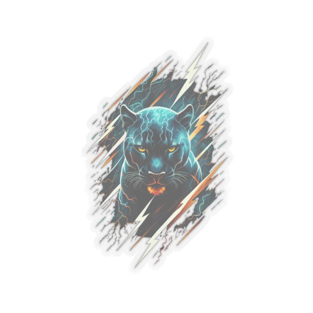 Jungle Lightning Sticker