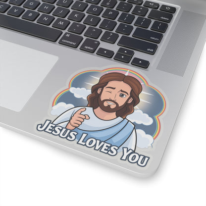 Jesus Loves You Sticker