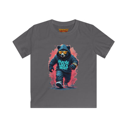 Hustle Like A Beast Youth Tee