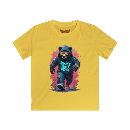 Hustle Like A Beast Youth Tee