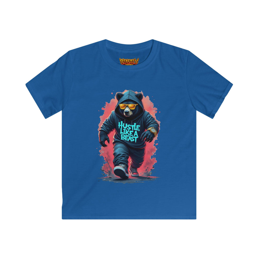 Hustle Like A Beast Youth Tee