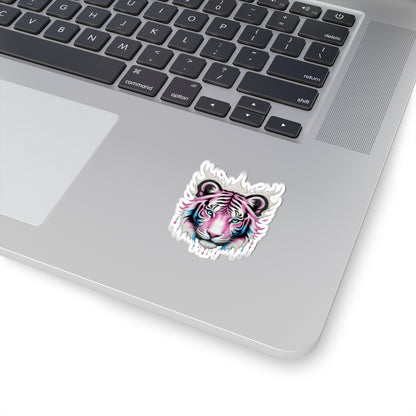 Blush Frost Tigre Blanco Sticker